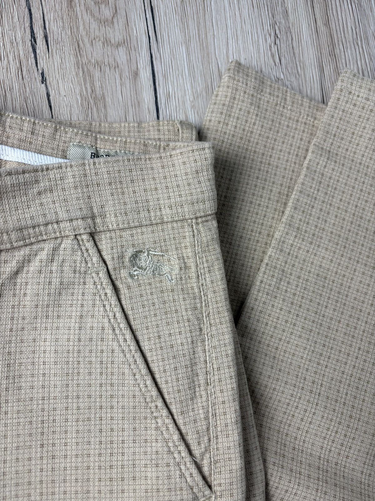Burberry × Vintage Pants Burberry Size US 34 / EU 50 - 2 Thumbnail