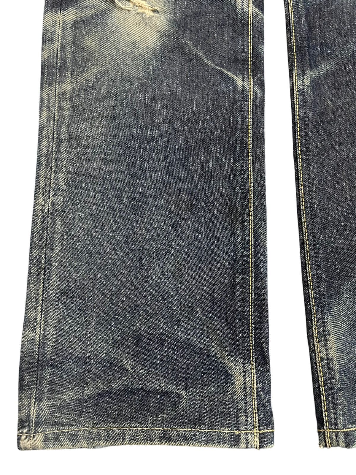 Lee Vintage 90s Lee Blue Faded Wash Style Distressed Jeans Size US 30 / EU 46 - 7 Thumbnail