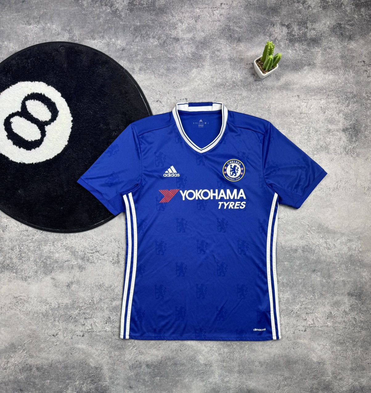 Adidas Chelsea 2016-2017 Football Soccer Blue Jersey Shirt