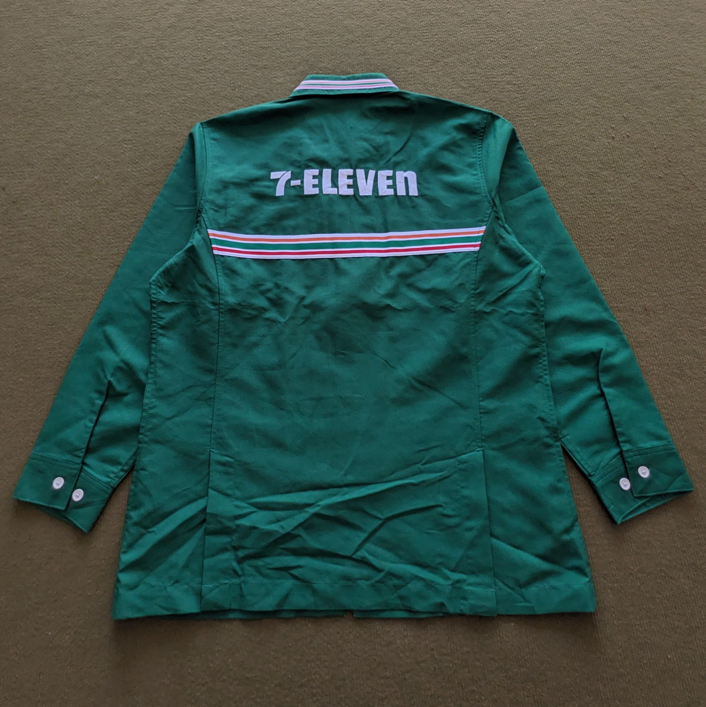 Other Vintage 7 ELEVEN Uniform Workers Jacket Size US M / EU 48-50 / 2 - 3 Thumbnail