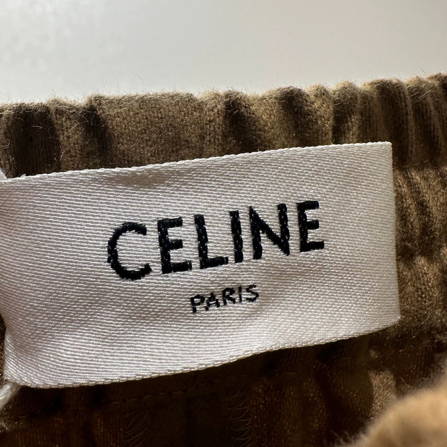 Celine Celine Solid Cashmere Drawstring Pants 34 feb368 Size 25" / US 0 / IT 36 - 3 Thumbnail