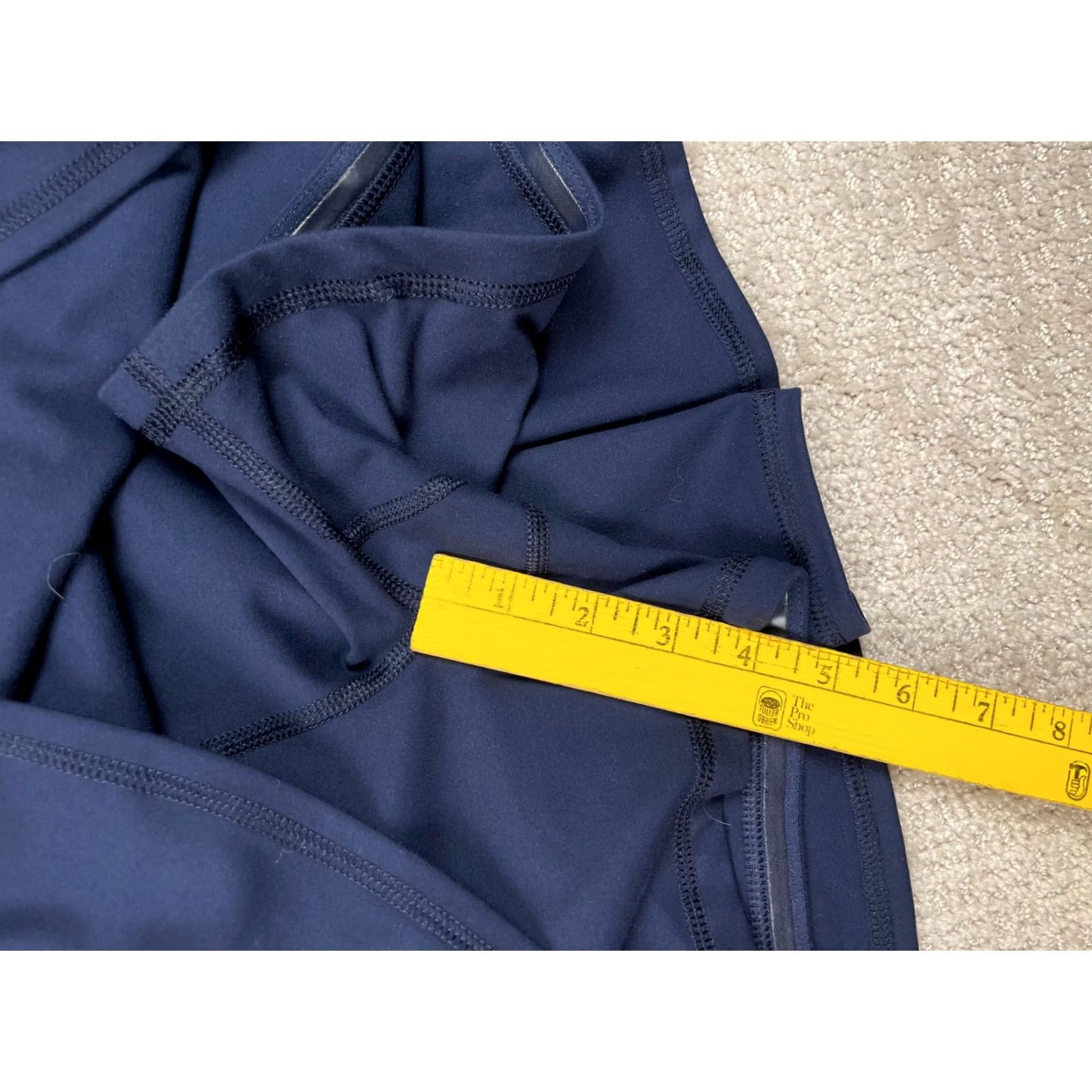 Vintage NWT Saint Louis Blues Skort Womens Large Navy Gold Lined Skirt Performance Size 36" / US 14 / IT 50 - 5 Thumbnail