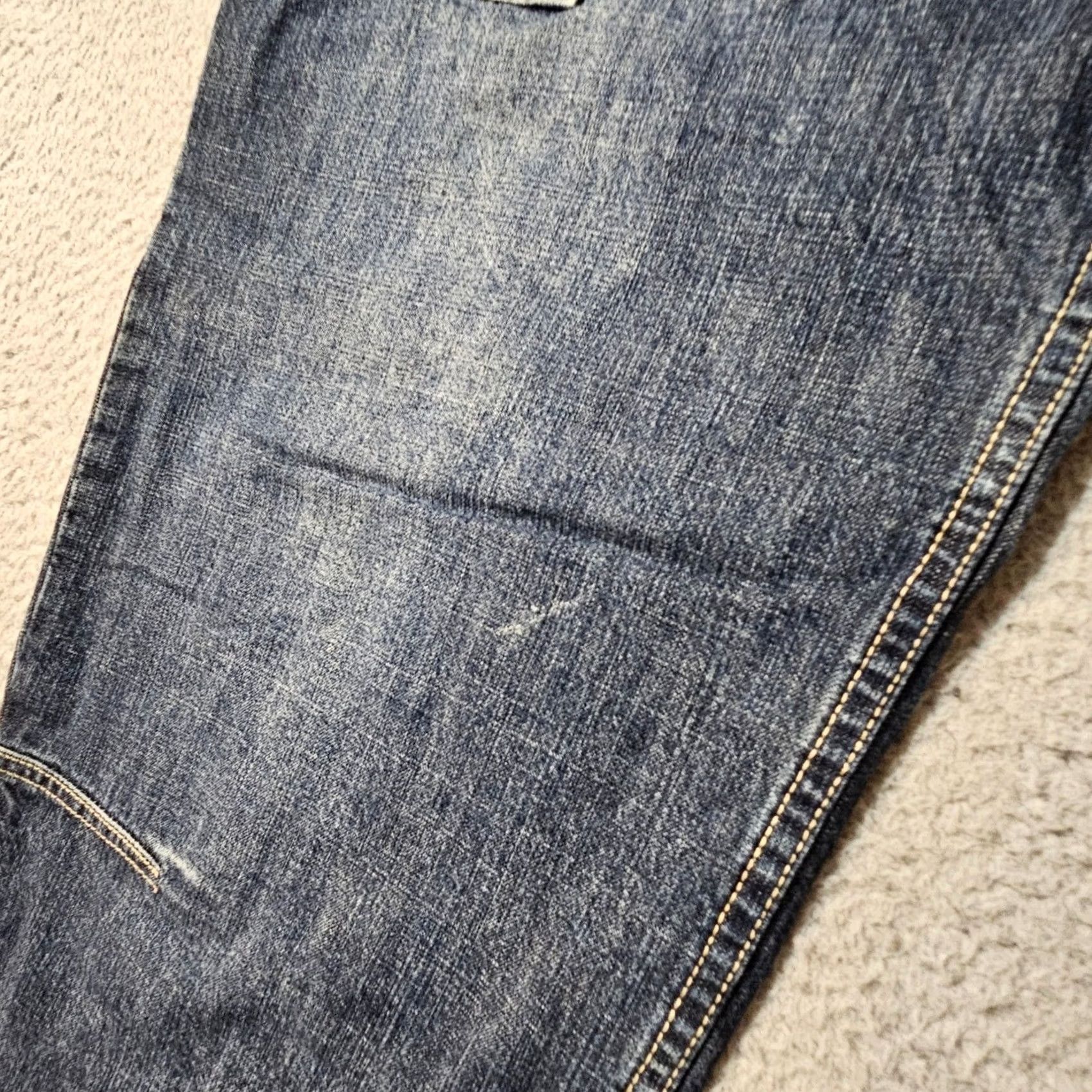 Vintage VINTAGE 96 North Jeans Mens 40 Blue Ninety Six Baggy Skater Wide Leg Size US 40 / EU 56 - 5 Thumbnail