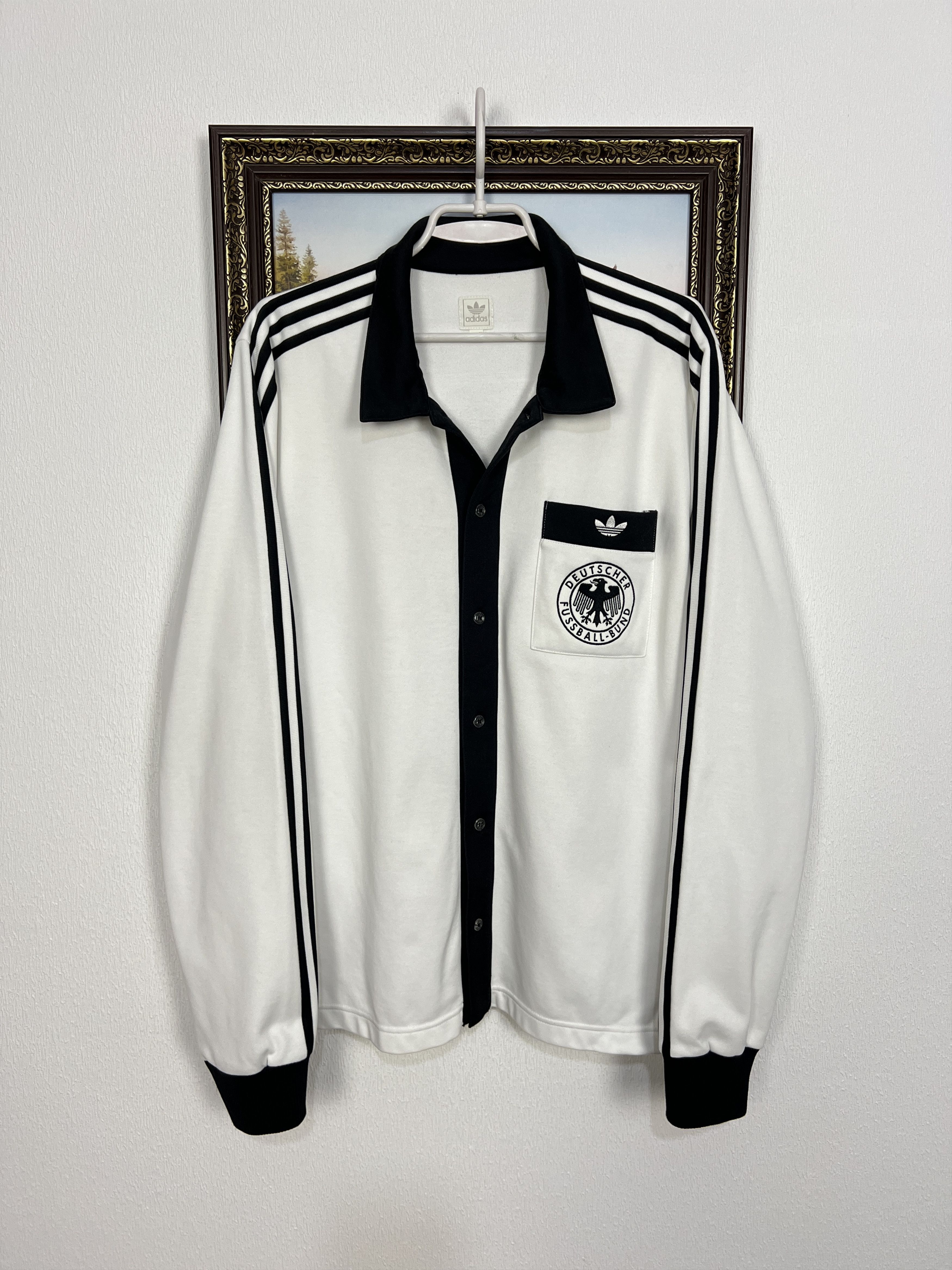 adidas vintage 00s TRACKTOP white×black Adidas OG Adidas originals vintage 2000s track top jacket hype