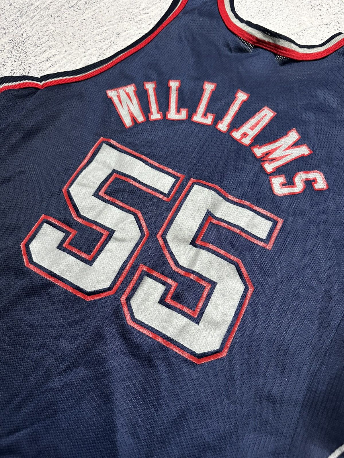 Champion × Off-White JAYSON WILLIAMS Champion New Jersey Nets AUTHENTIC Jersey 44 Size US L / EU 52-54 / 3 - 15 Thumbnail