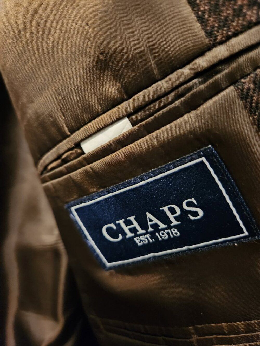 Chaps Chaps men's 100%wool sport coat blazer jacket size: 46R Size 46R - 4 Thumbnail