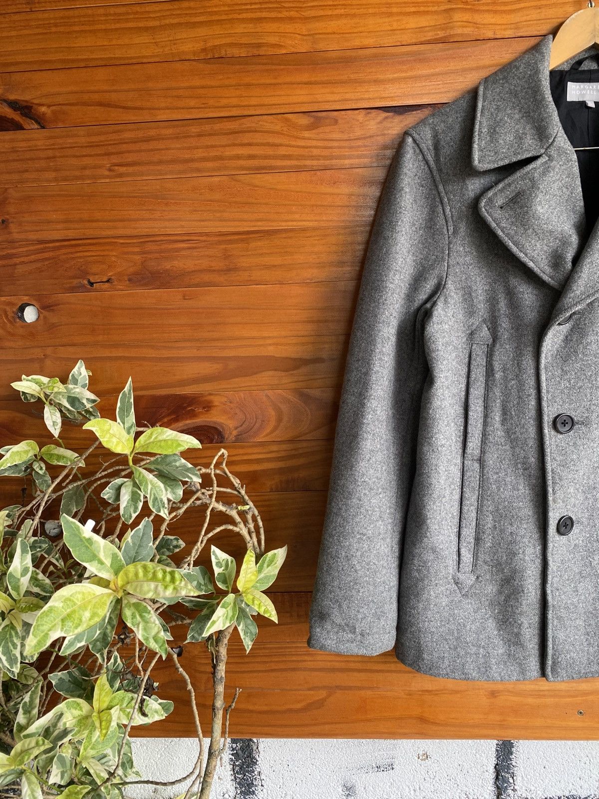 Margaret Howell Margaret Howell Grey Wool Pea Coat Japanese Minimalist Size US L / EU 52-54 / 3 - 6 Thumbnail