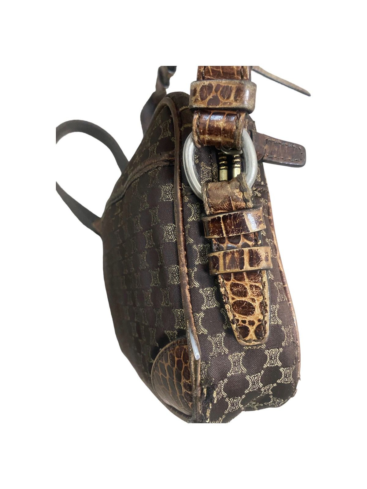Celine Auth Vintage Celine Crossbody Sling Bag Size ONE SIZE - 7 Thumbnail