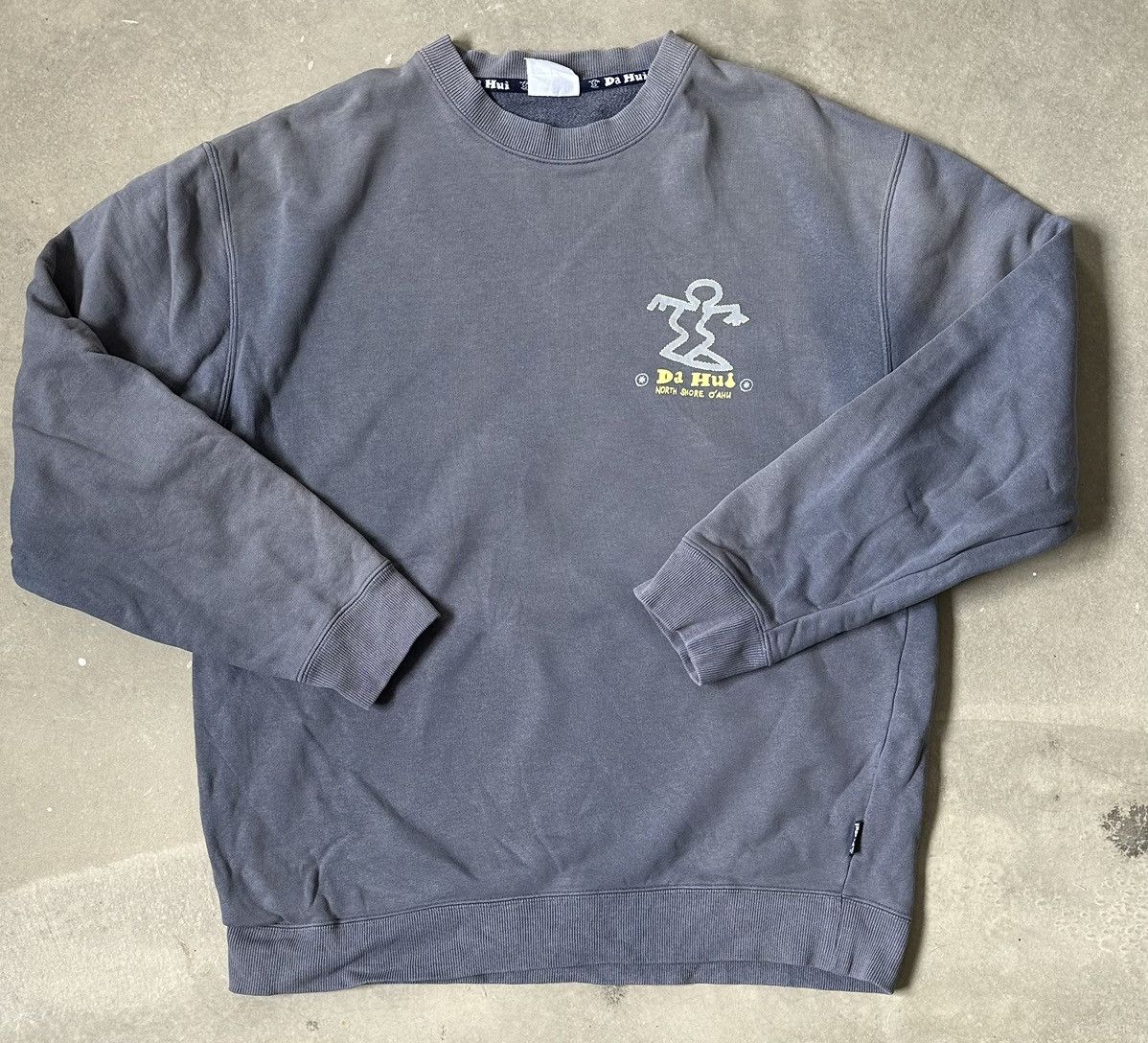 Japanese Brand VINTAGE DA HUI SURF WELL FADED SWEATSHIRT Size US M / EU 48-50 / 2 - 2 Thumbnail