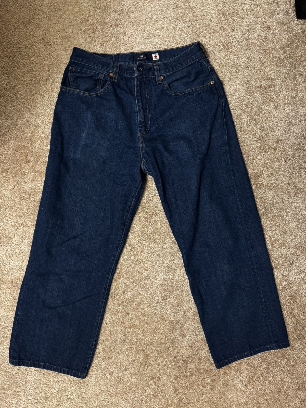 Levi's Levi’s Blue Tab Marker Loose Dark Size US 31 - 1 Thumbnail