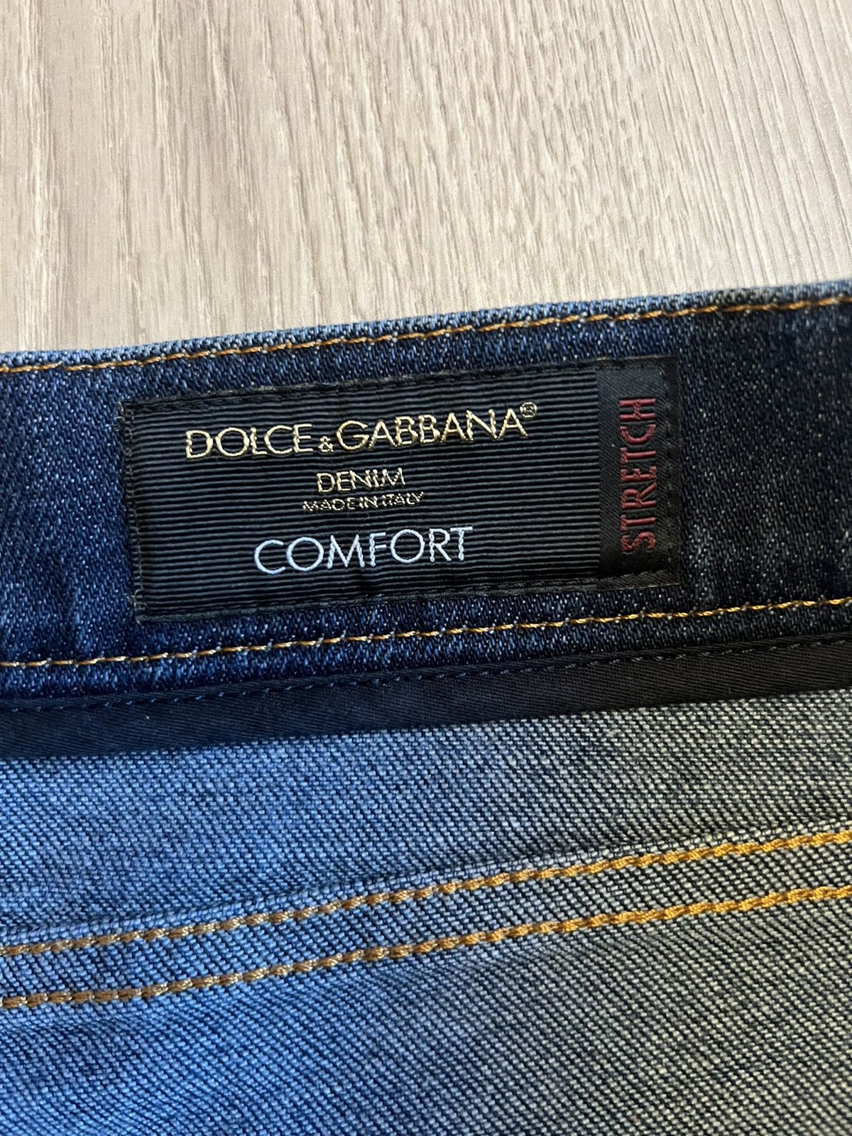 Dolce & Gabbana Men Dolce & Gabbana Blue Comfort Stretch Jeans Size 40/M Size US 33 - 6 Thumbnail