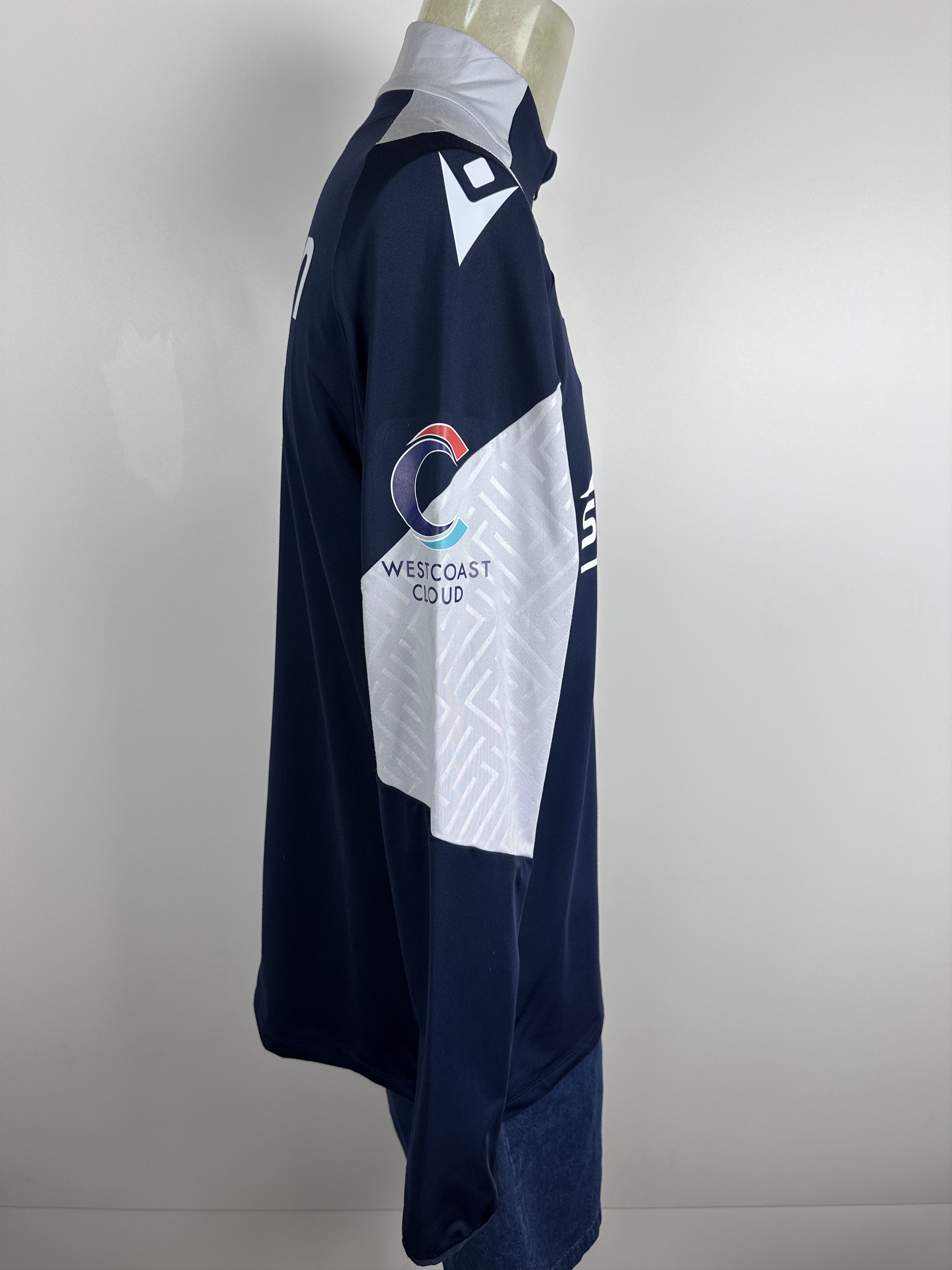 Macron Reading FC 2022 Suit Macron Track Top Soccer Long Sleeve Size US XL / EU 56 / 4 - 8 Thumbnail