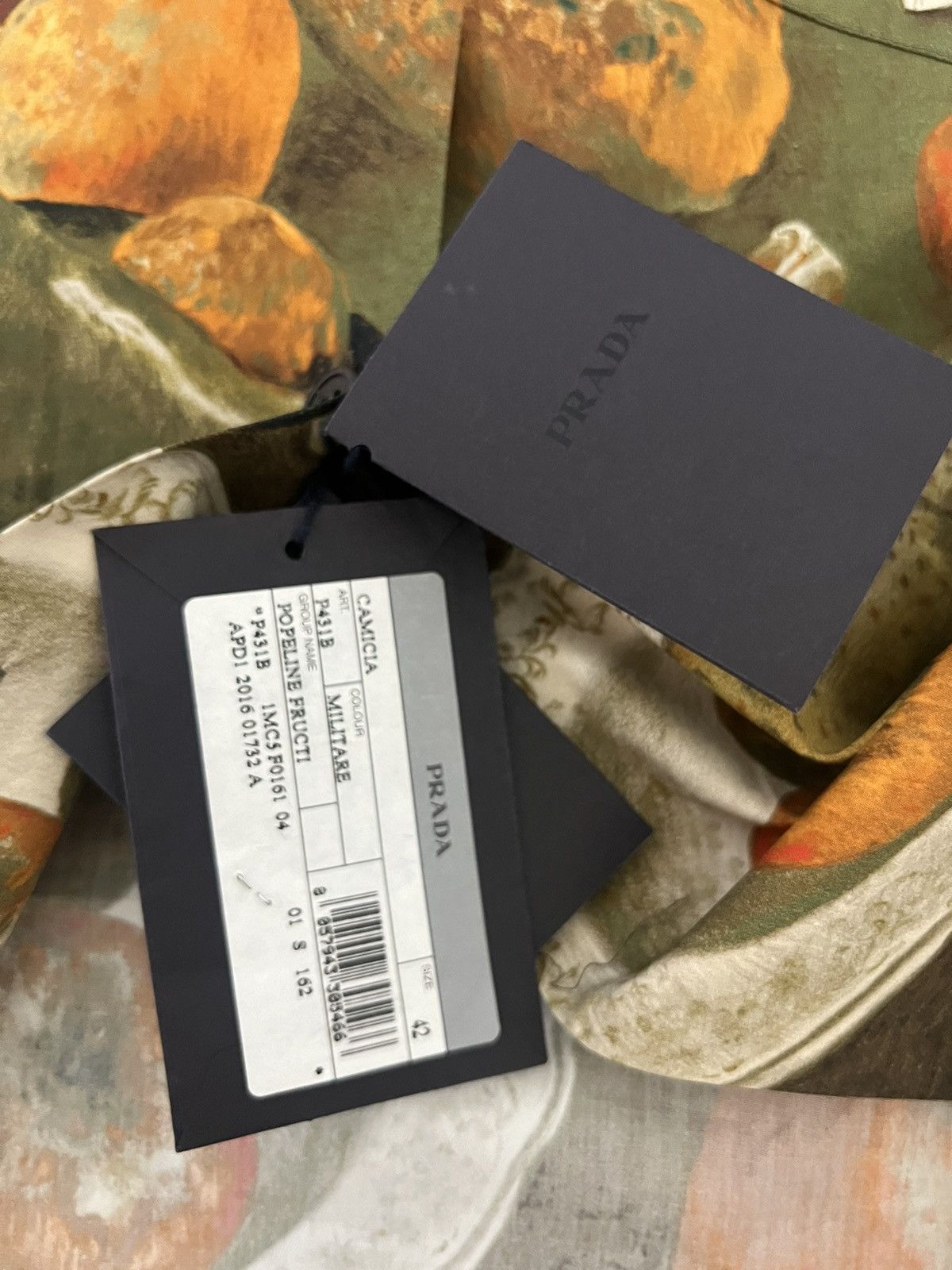 Prada Prada FW16 Christophe Chemin 'Fructidor' Shirt Size US M / EU 48-50 / 2 - 7 Thumbnail