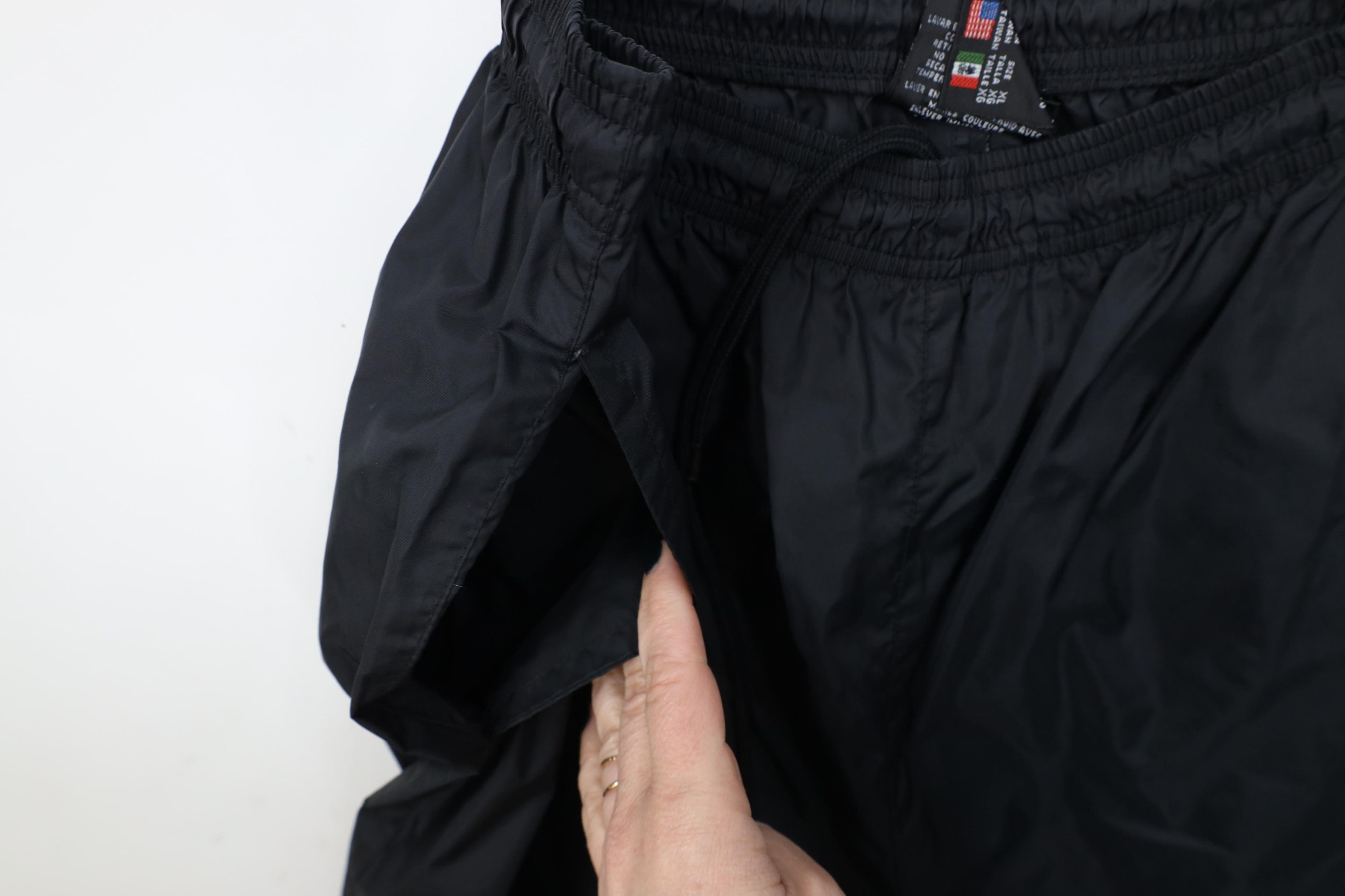 Adidas Vintage 90s Adidas Spell Out Windbreaker Joggers Pants Black Size US 38 / EU 54 - 9 Thumbnail