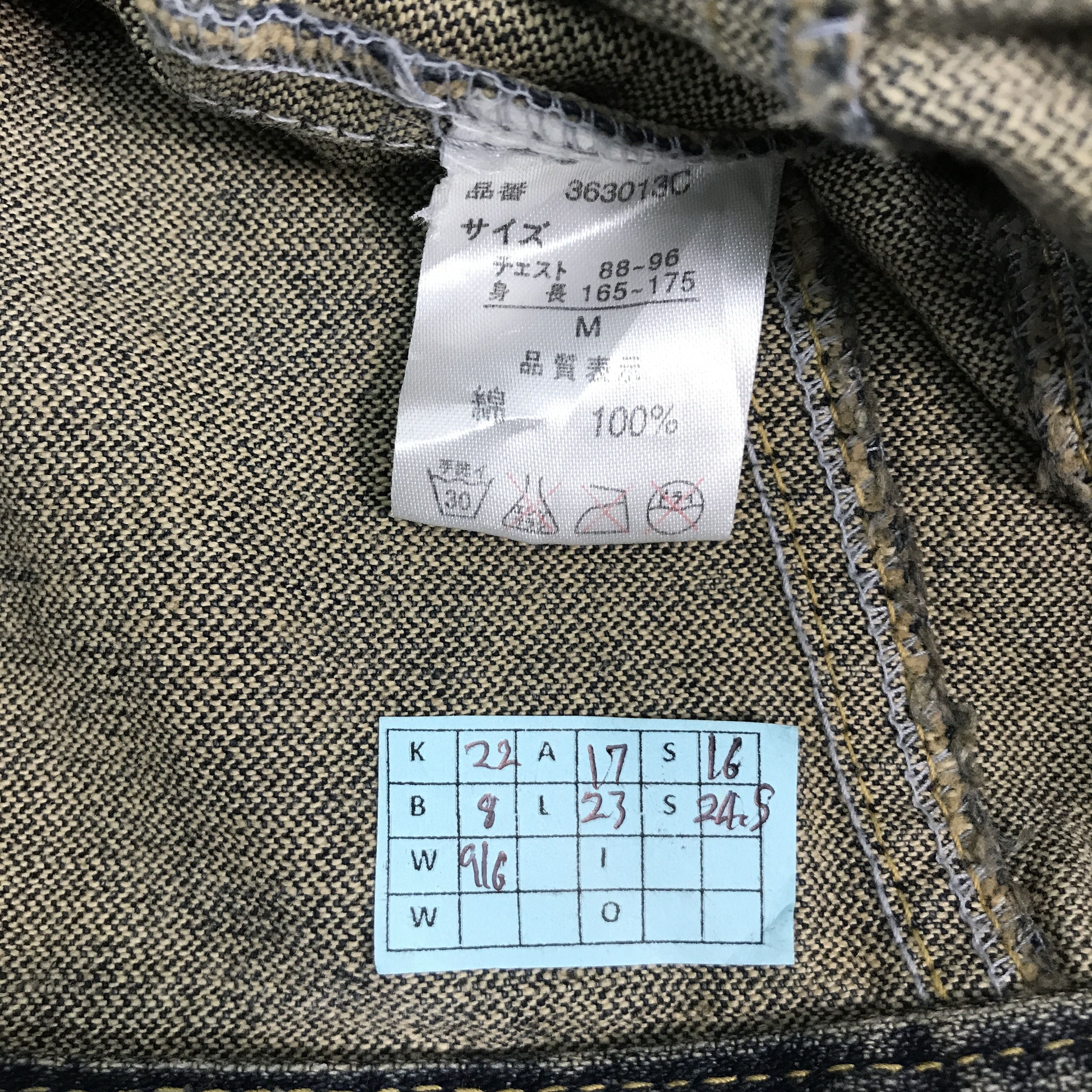 If Six Was Nine × Japanese Brand JAPANESE BRAND DENIM DISTRESSED PUNK JACKET Size US M / EU 48-50 / 2 - 12 Thumbnail