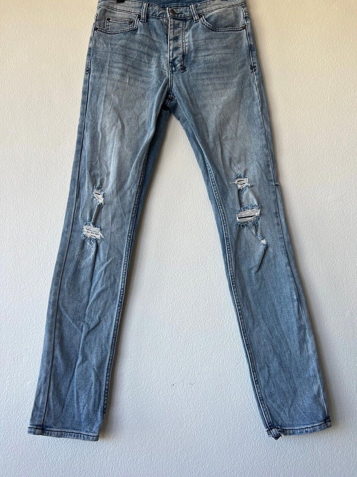 Ksubi new Ksubi mens denim jean 30 small chitch blue philly blue Size US 30 / EU 46 - 3 Thumbnail