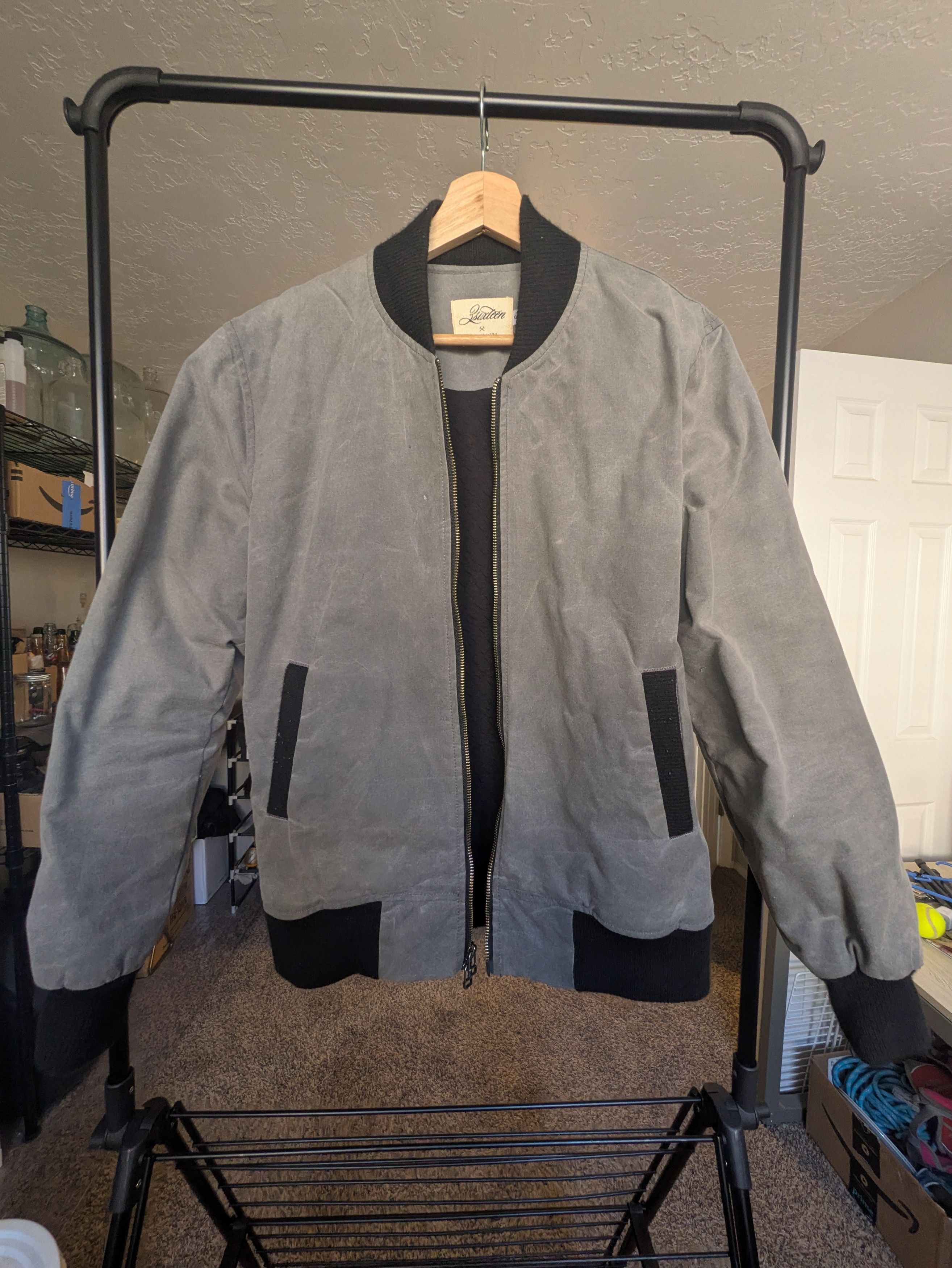 3sixteen 3Sixteen Waxed Canvas Bomber Size US S / EU 44-46 / 1 - 1 Thumbnail