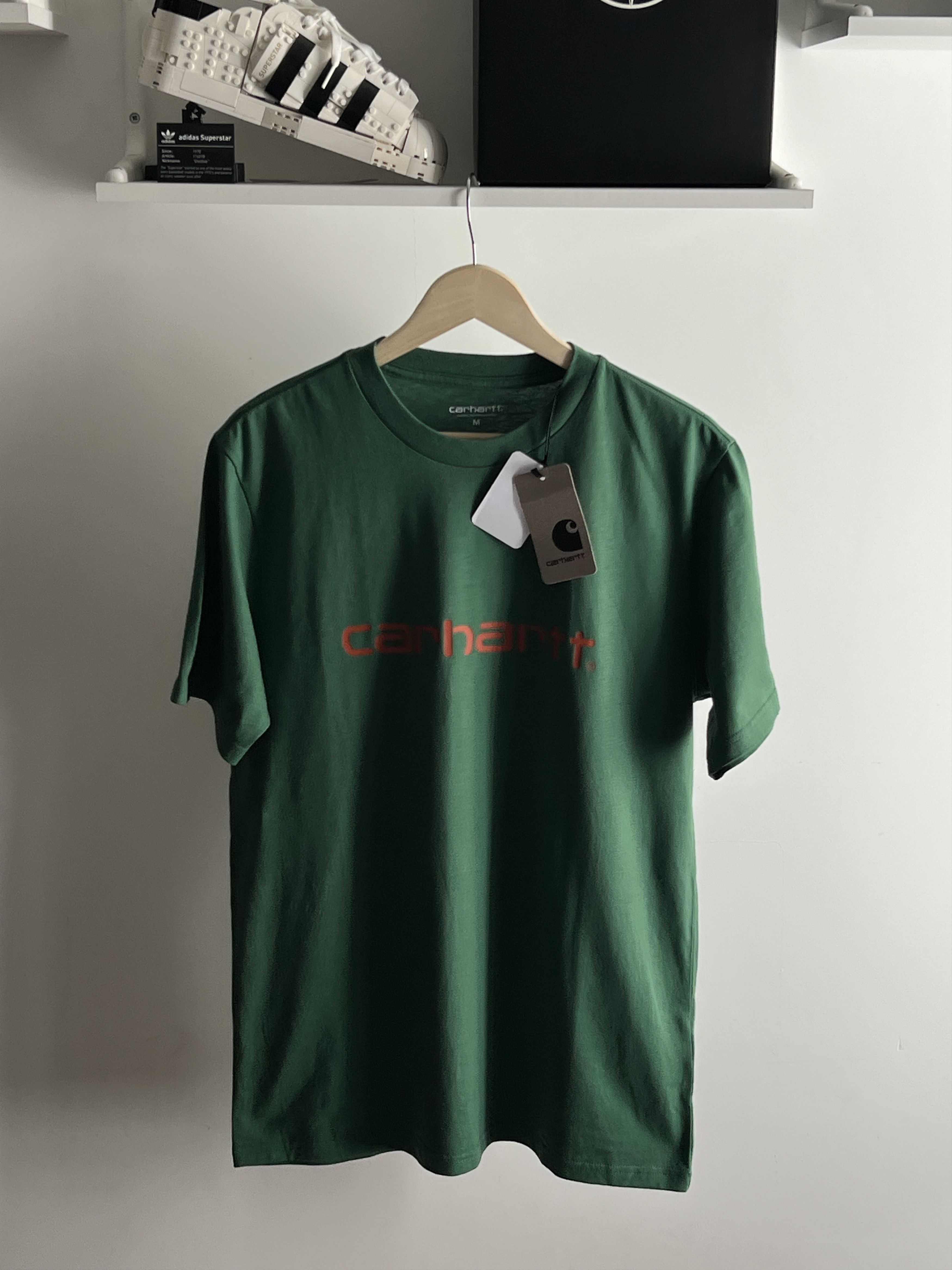 Carhartt × Carhartt Wip Carhartt T-shirts Work Wear Y2K Japanese Style Size US M / EU 48-50 / 2 - 1 Thumbnail