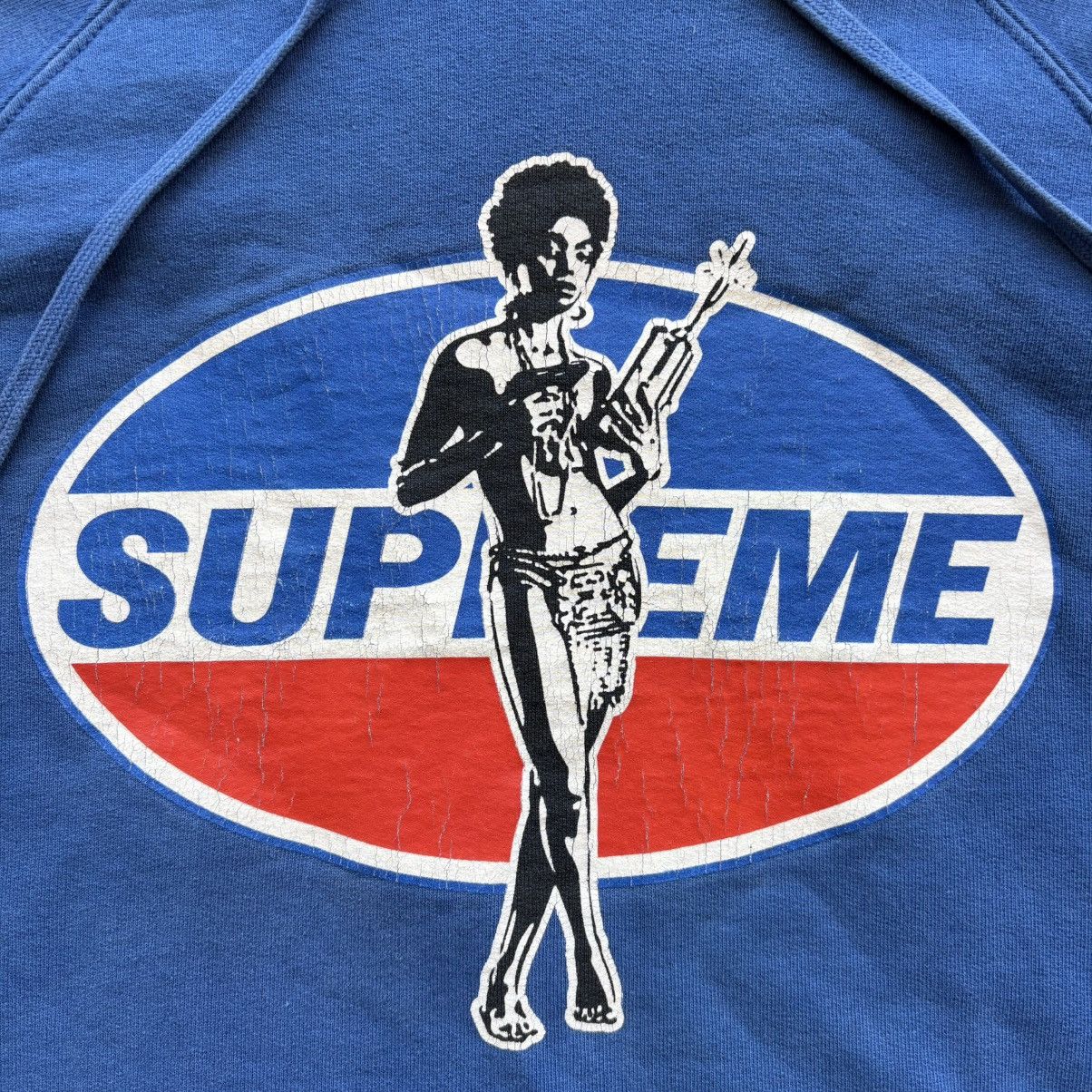 Hysteric Glamour × Supreme 2017 SUPREME X HYSTERIC GLAMOUR HOODIE Size US M / EU 48-50 / 2 - 2 Thumbnail