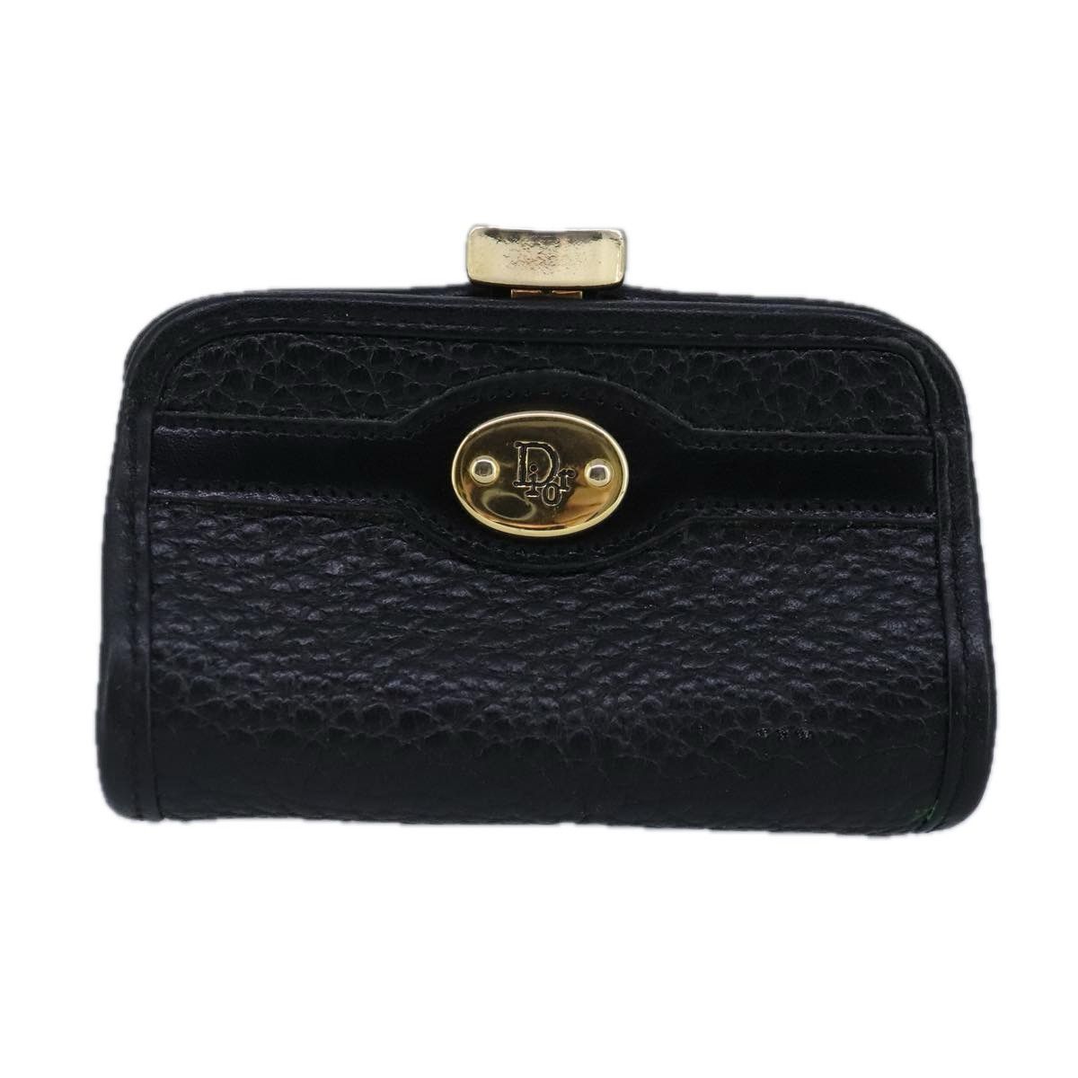 Dior Black Leather Wallet (Pre-Owned) Size ONE SIZE - 1 Thumbnail