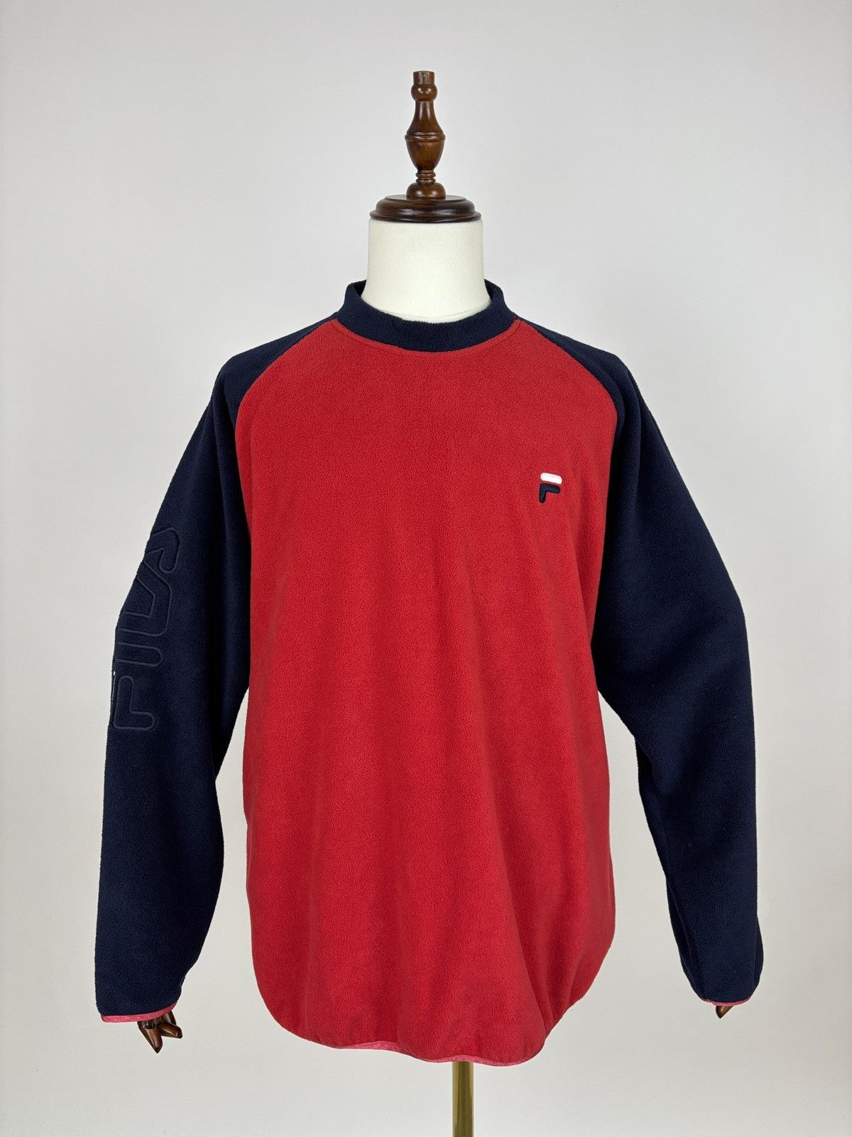 Fila Fila Vintage Fleece Men's Sweatshirts Oversized Size US L / EU 52-54 / 3 - 1 Thumbnail