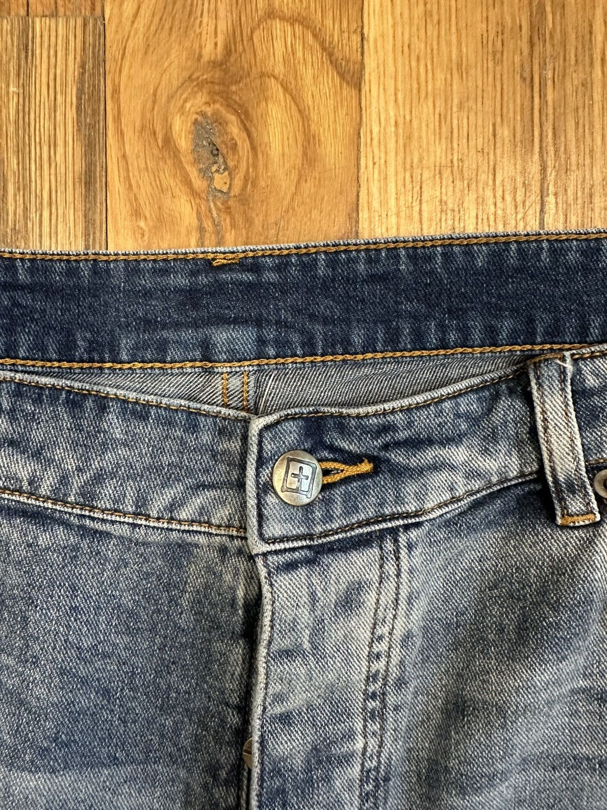 Ksubi Ksubi Plain Blue Denim Jeans Sz 40 Size US 40 / EU 56 - 3 Thumbnail