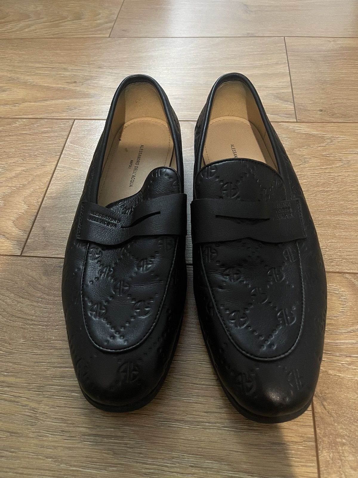 Alessandro Dell'acqua Alessandro Dell’Acqua Leather Loafers – Black Size US 8 / EU 41 - 3 Thumbnail