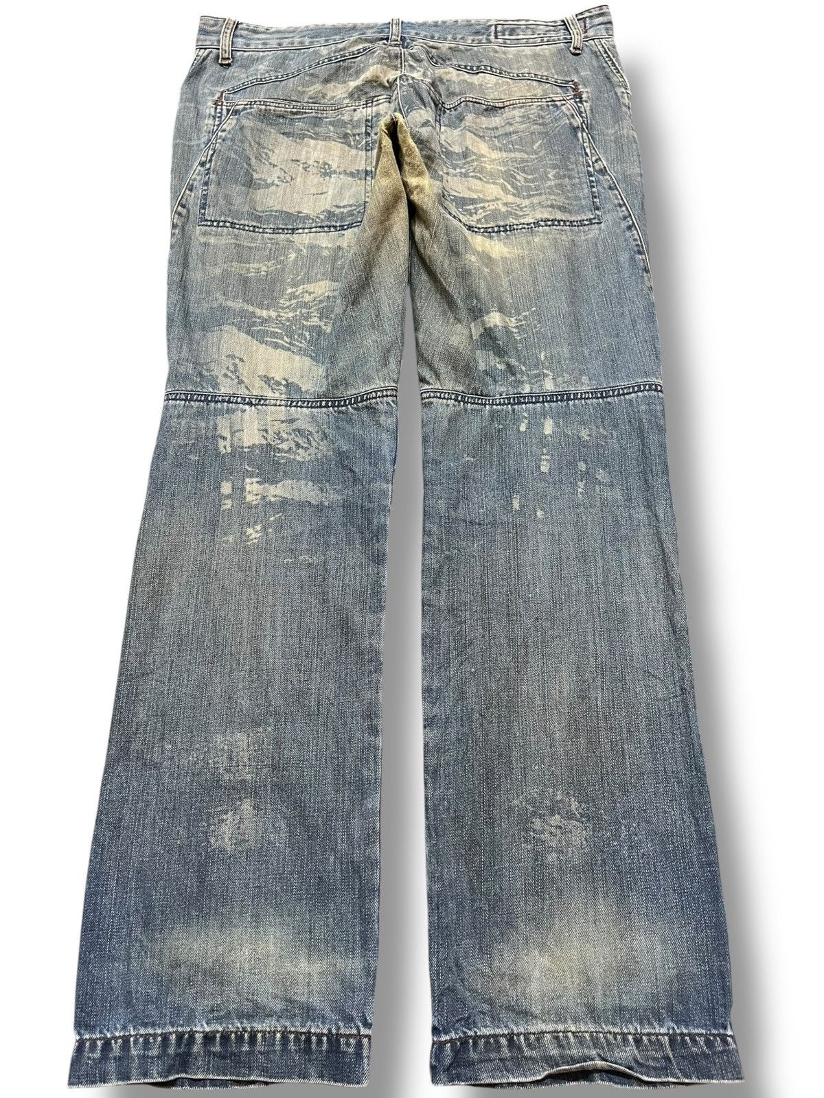 Marithe + Francois Girbaud Vintage Marithe Francois Girbaud Camourflage Denim Size US 37 - 6 Thumbnail