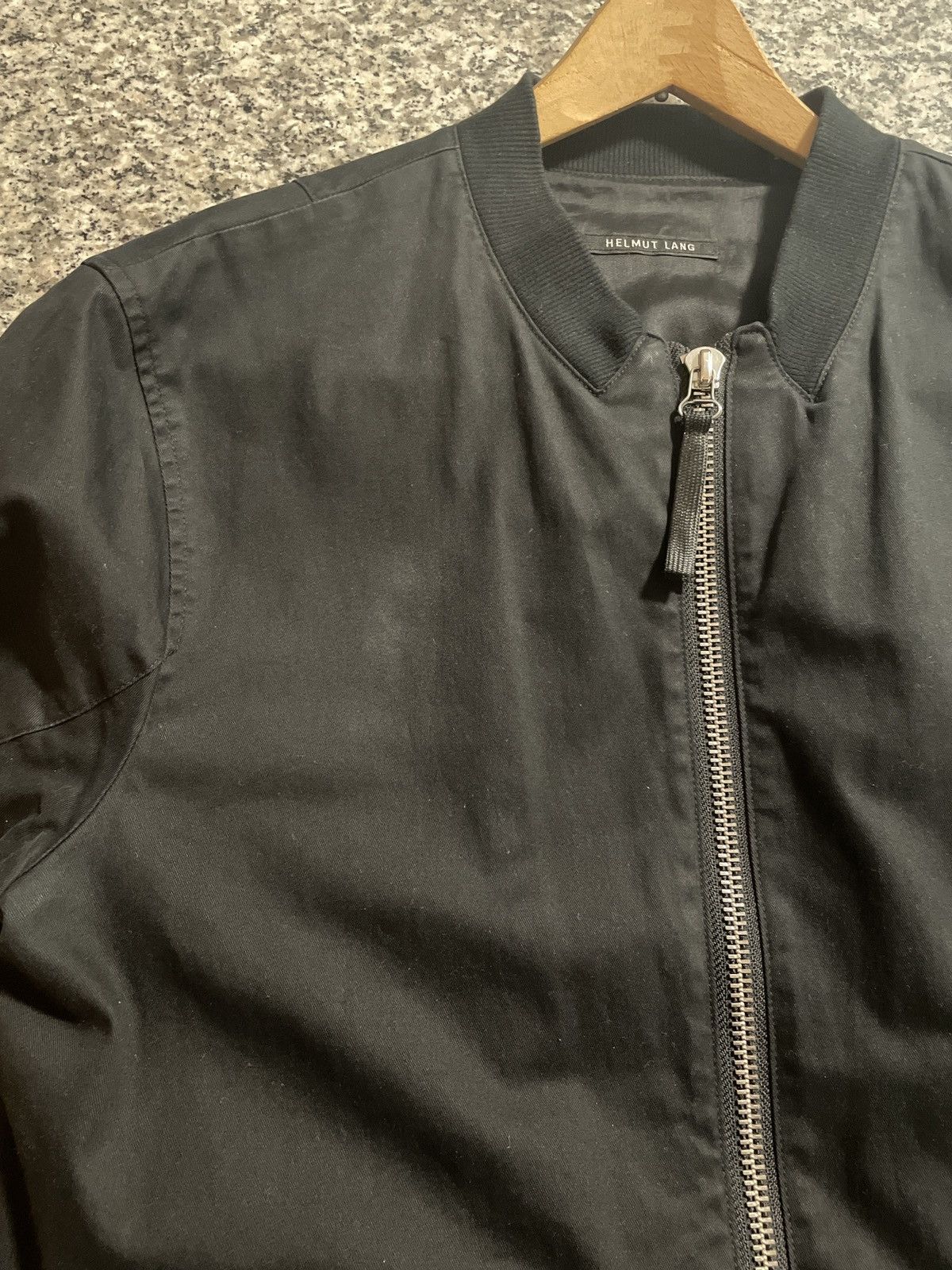 Helmut Lang Helmut Lang Cotton Bomber - Medium Size US M / EU 48-50 / 2 - 4 Thumbnail
