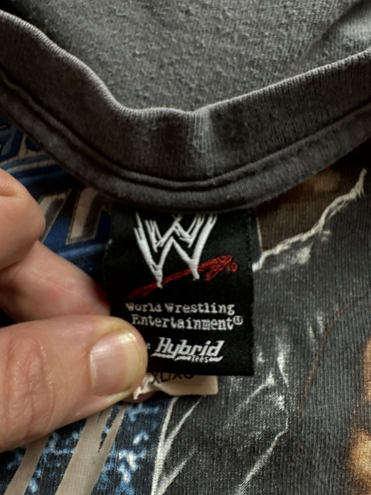 WWE Vintage WWE Smackdown Undertaker HBK Rey Mysterio T-shirt Size US S / EU 44-46 / 1 - 3 Thumbnail