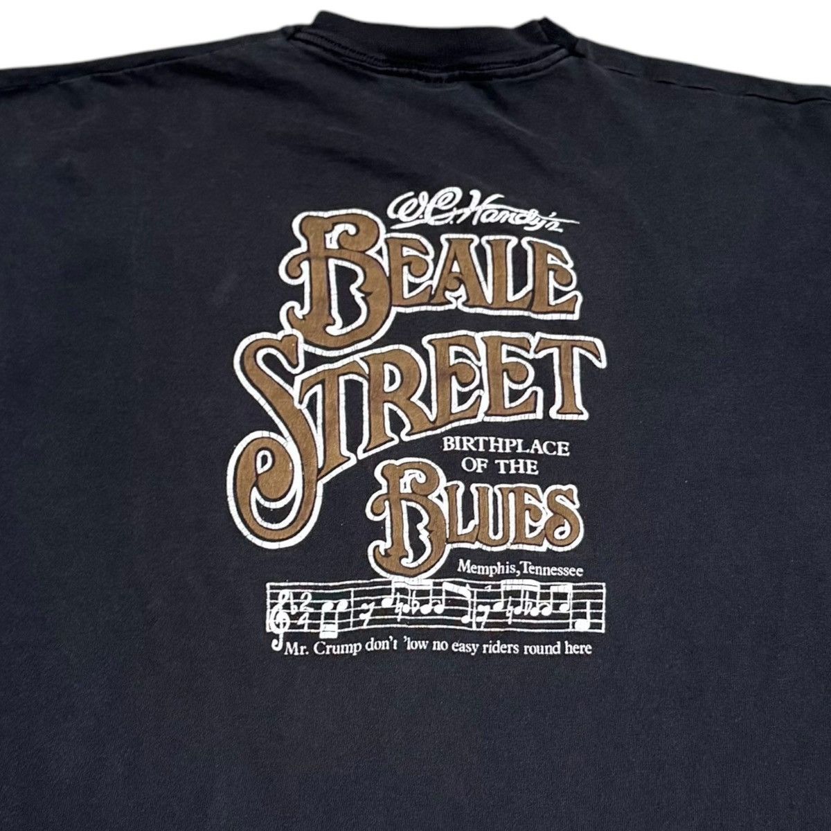 Fruit Of The Loom × Vintage Vintage FOTL Beale Street Blues Music Shirt Adult Large Size US L / EU 52-54 / 3 - 2 Thumbnail
