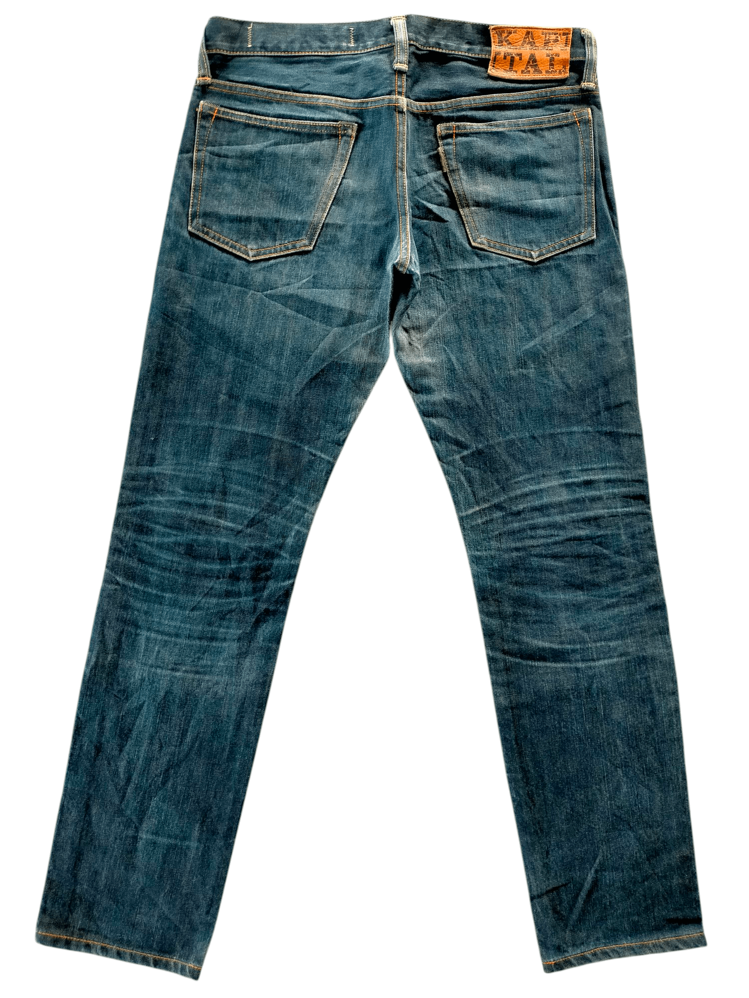 Kapital × Kapital Kountry Kapital 🇯🇵 Made in Japan Slim Denim Pants Size US 32 / EU 48 - 2 Thumbnail