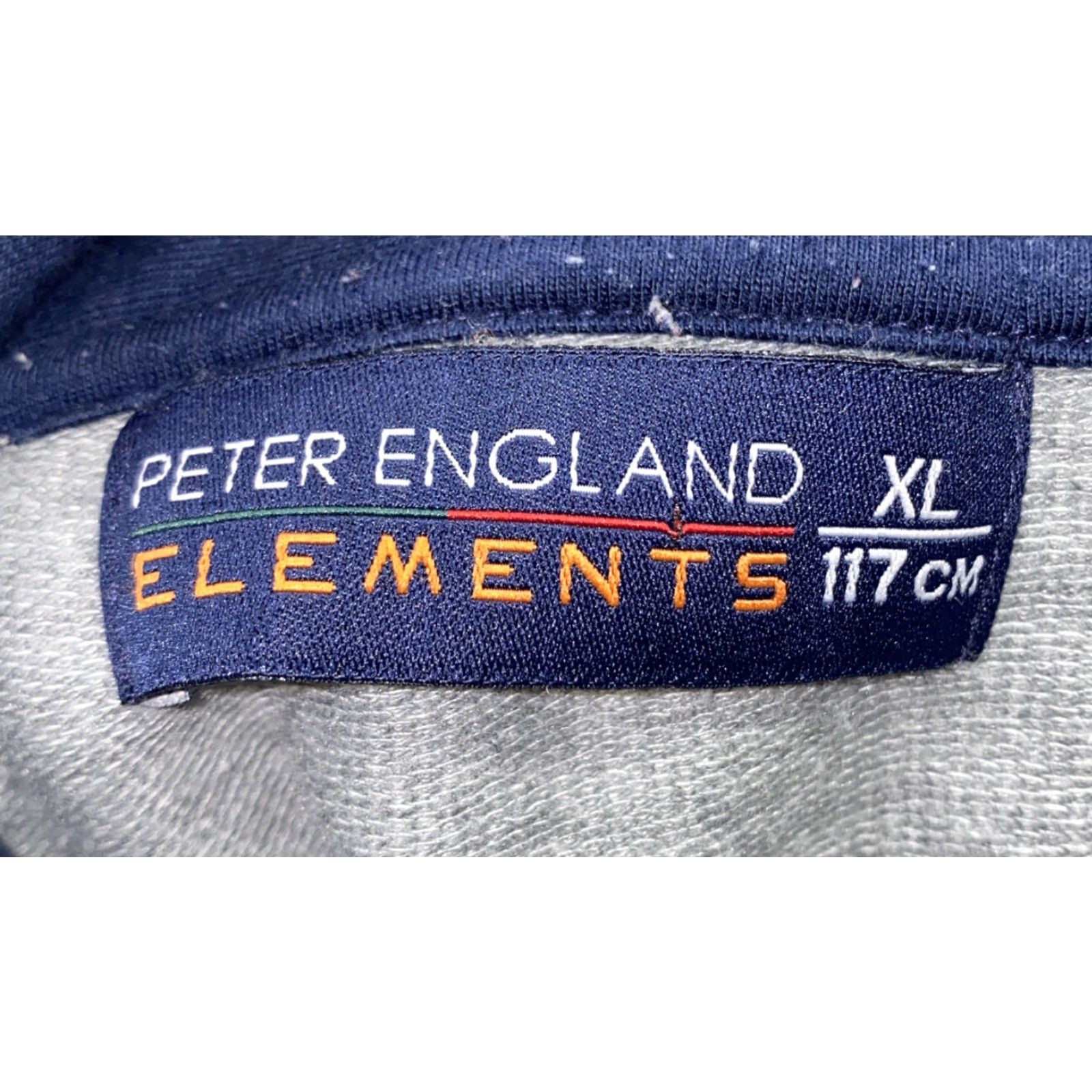Vintage Peter England Elements Jacket Full Zip XL Gray/Blue Womens Size XL / US 12-14 / IT 48-50 - 6 Thumbnail