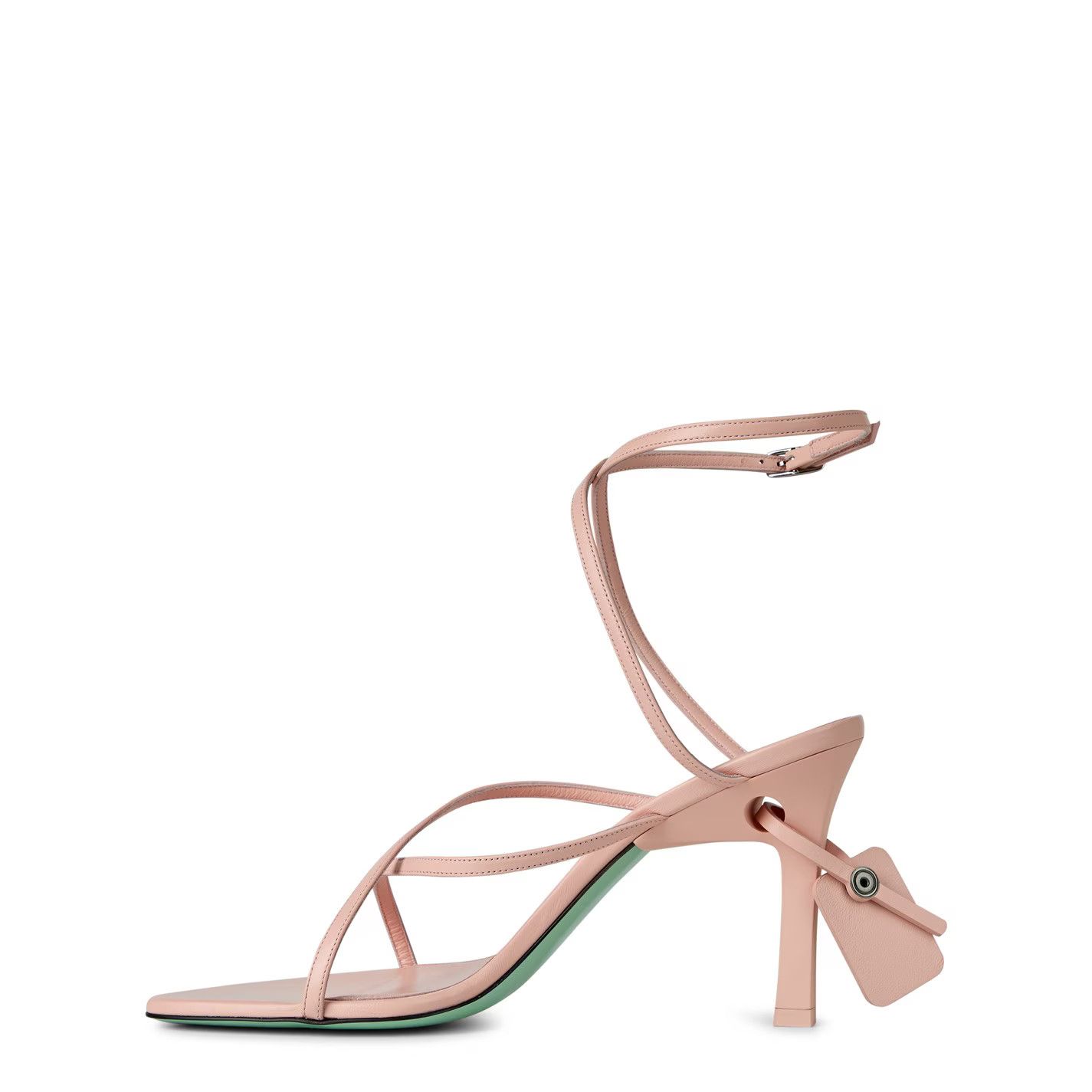 Off-White o1g2r1mq0125 Sandals in Pink Size US 7 / IT 37 - 2 Thumbnail