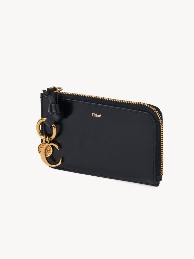 Chloe o1loc1c10226 Size: OS / Alphabet Card Holder in Black Size ONE SIZE - 2 Thumbnail