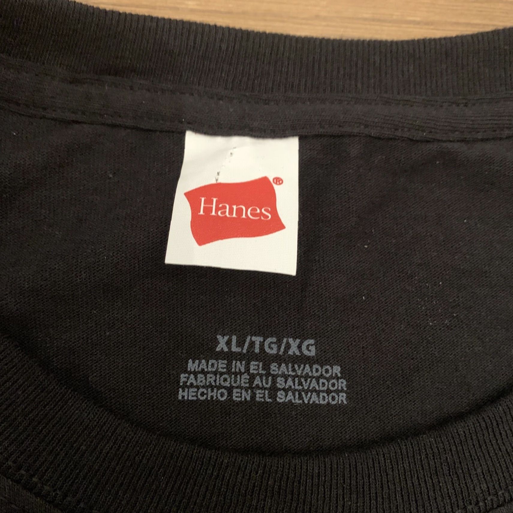 Hanes VINTAGE Bacoo Rum T-Shirt Men XL Black Healthy? (Wait) Size US XL / EU 56 / 4 - 3 Thumbnail