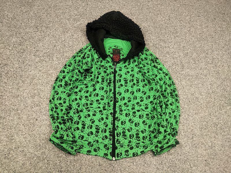 If Six Was Nine Vintage Punk Org If Six Was Nine Style Skeleton Zip Hoodie Size M / US 6-8 / IT 42-44 - 2 Thumbnail