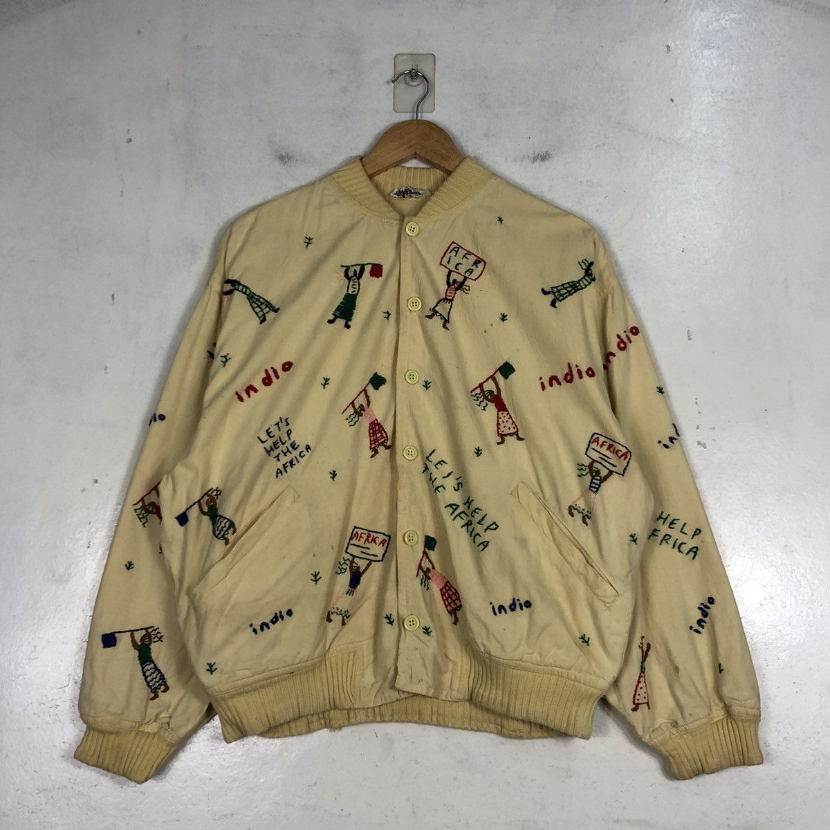 Japanese Brand × Other Indio Embroidered Bombers Jacket Size US M / EU 48-50 / 2 - 1 Thumbnail