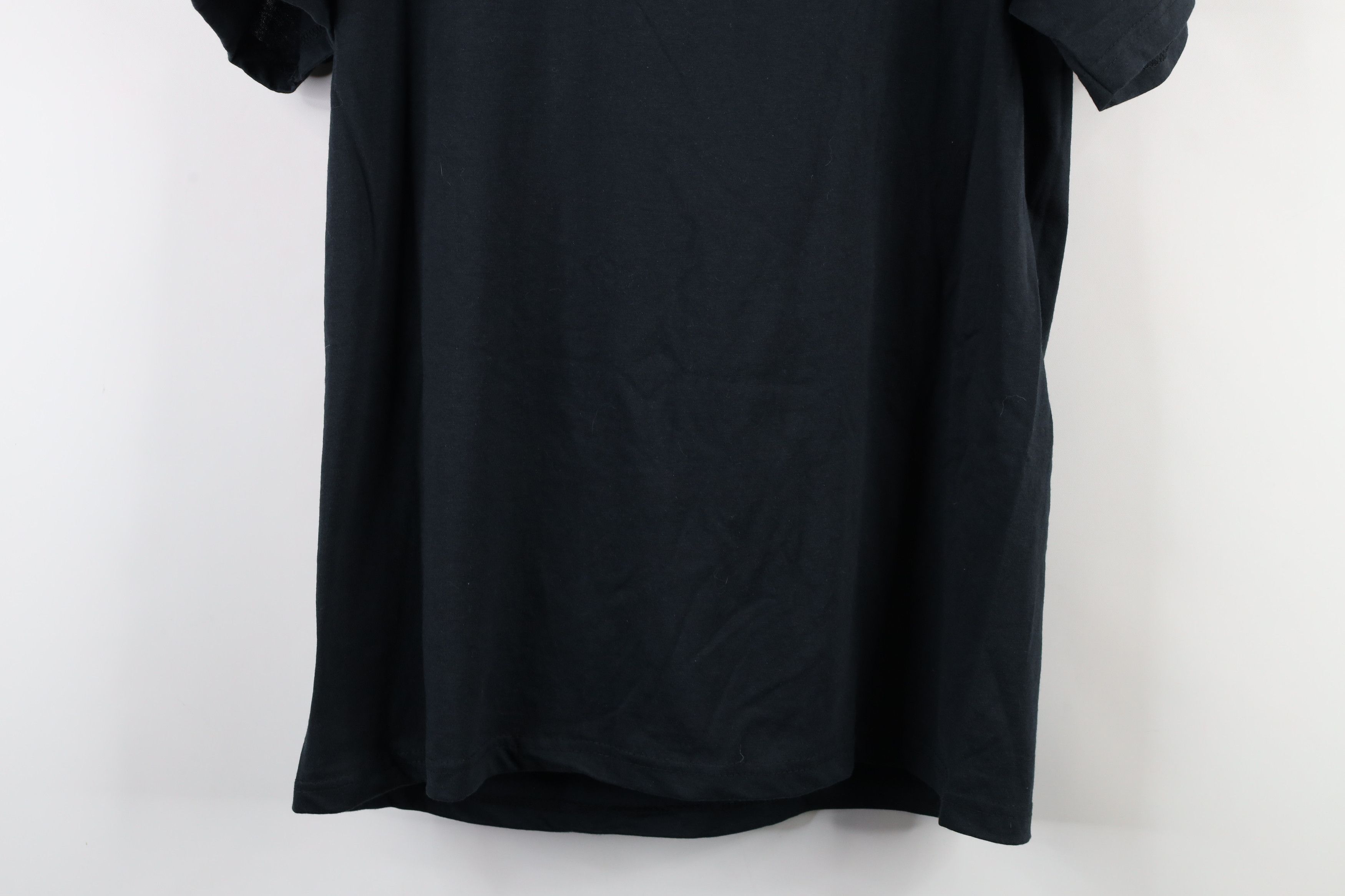 Vintage Vintage 90s Streetwear Short Sleeve T-Shirt Black Cotton Size US L / EU 52-54 / 3 - 9 Thumbnail