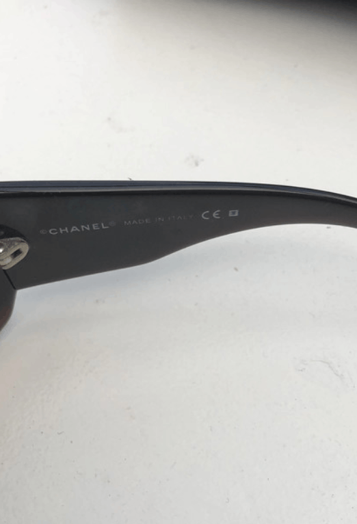 Chanel Chanel Sunglasses 6022-Q Rhinestone Logo Rimless Vintage Size ONE SIZE - 5 Thumbnail