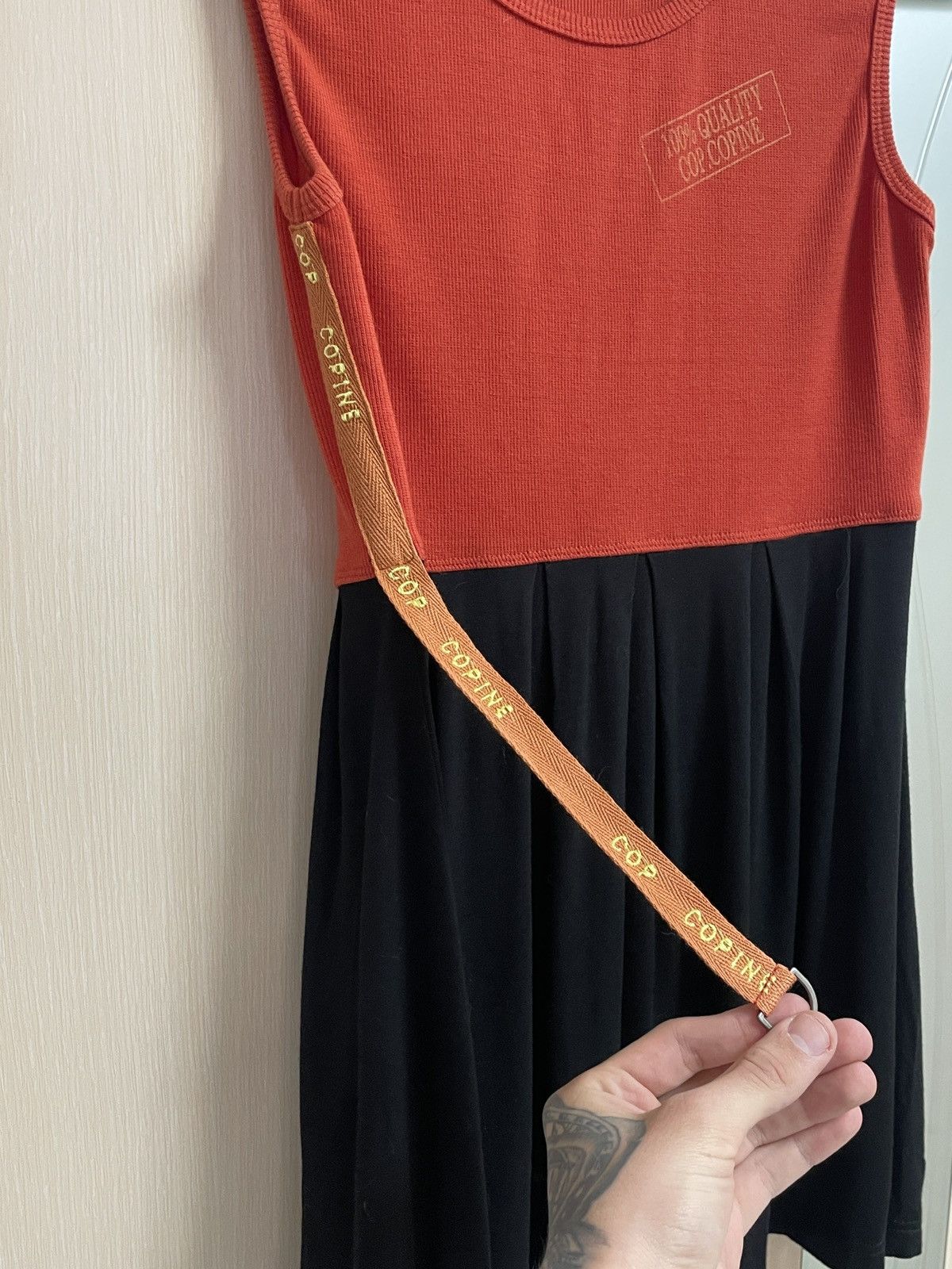 Cop Copine Rare Vintage Cop Copine Layered Top Dress Women’s Size L Size L / US 10 / IT 46 - 12 Thumbnail