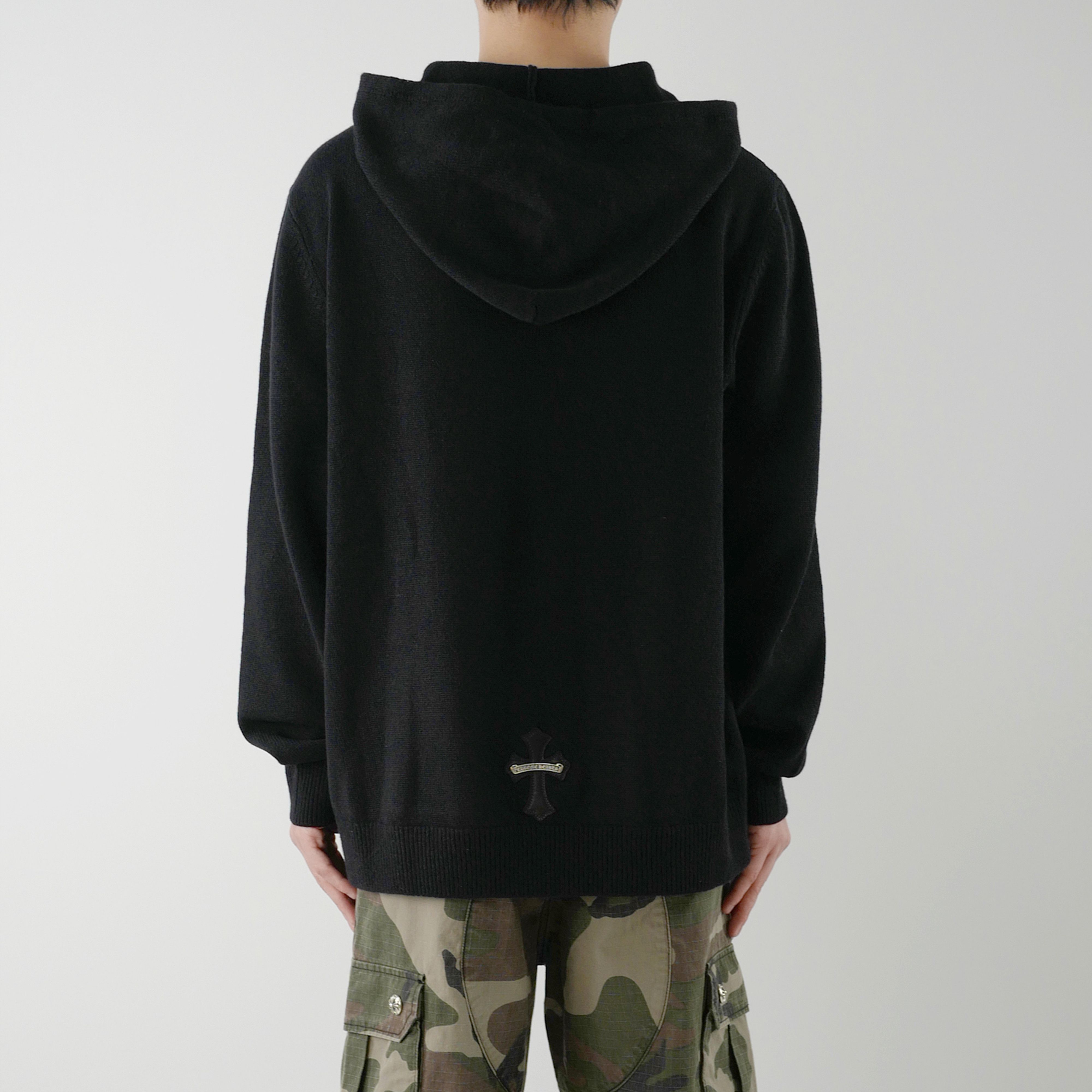 Chrome Hearts Chrome Hearts Cross Patch Cashmere Pullover Hoodie Size US L / EU 52-54 / 3 - 13 Thumbnail