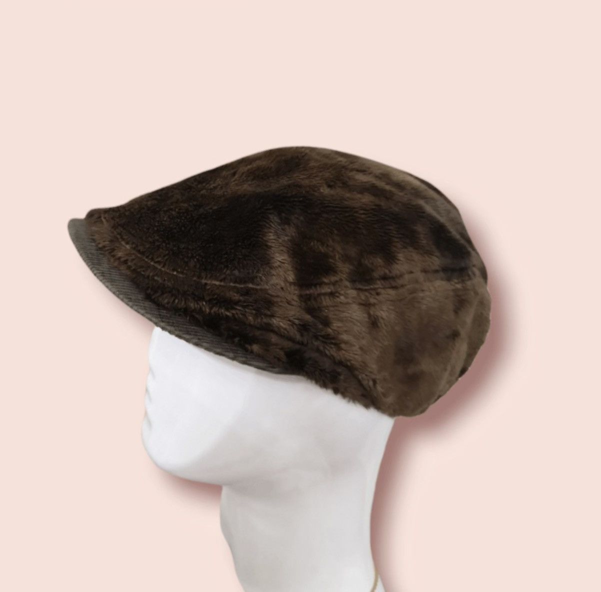 CA4LA × Japanese Brand VINTAGE CA4LA FURRY BARETTA FLAT HAT JAPAN Size ONE SIZE - 6 Thumbnail