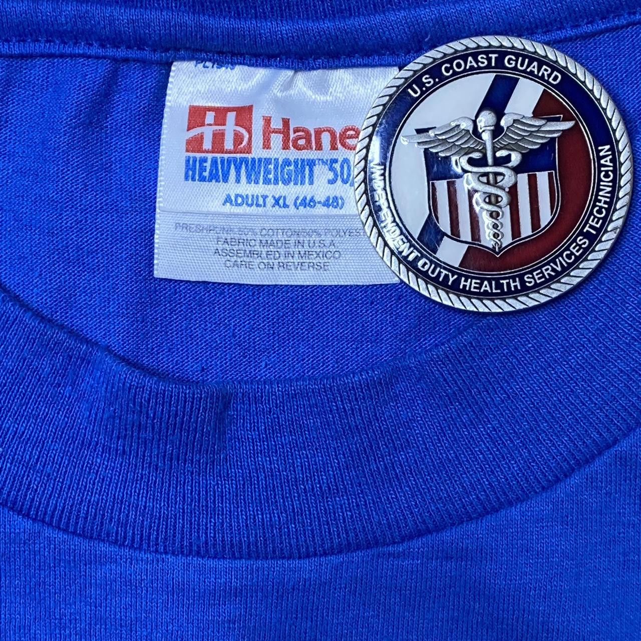 Hanes Vintage Biloxi, MS Aquarium Blue Manatee Nature Tee Size XL Size US XL / EU 56 / 4 - 4 Thumbnail