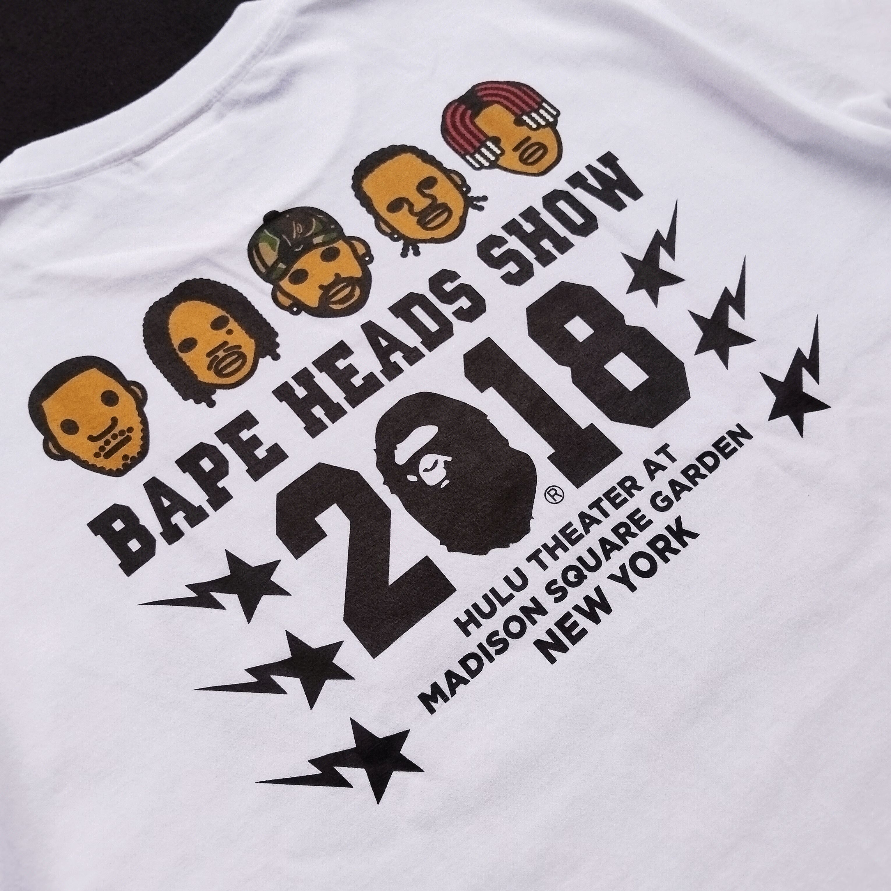 Bape 2018 Bape Heads Show Tee Size US M / EU 48-50 / 2 - 2 Thumbnail