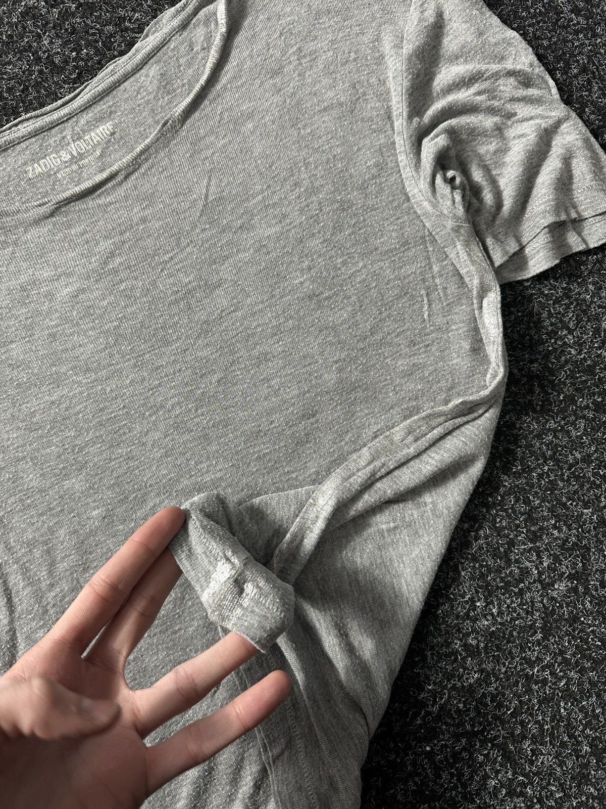 Vintage × Zadig & Voltaire 🚨VNTG Zadig & Voltaire LOVE BIG LOGO Degrade Skull T Shirt Size M / US 6-8 / IT 42-44 - 8 Thumbnail
