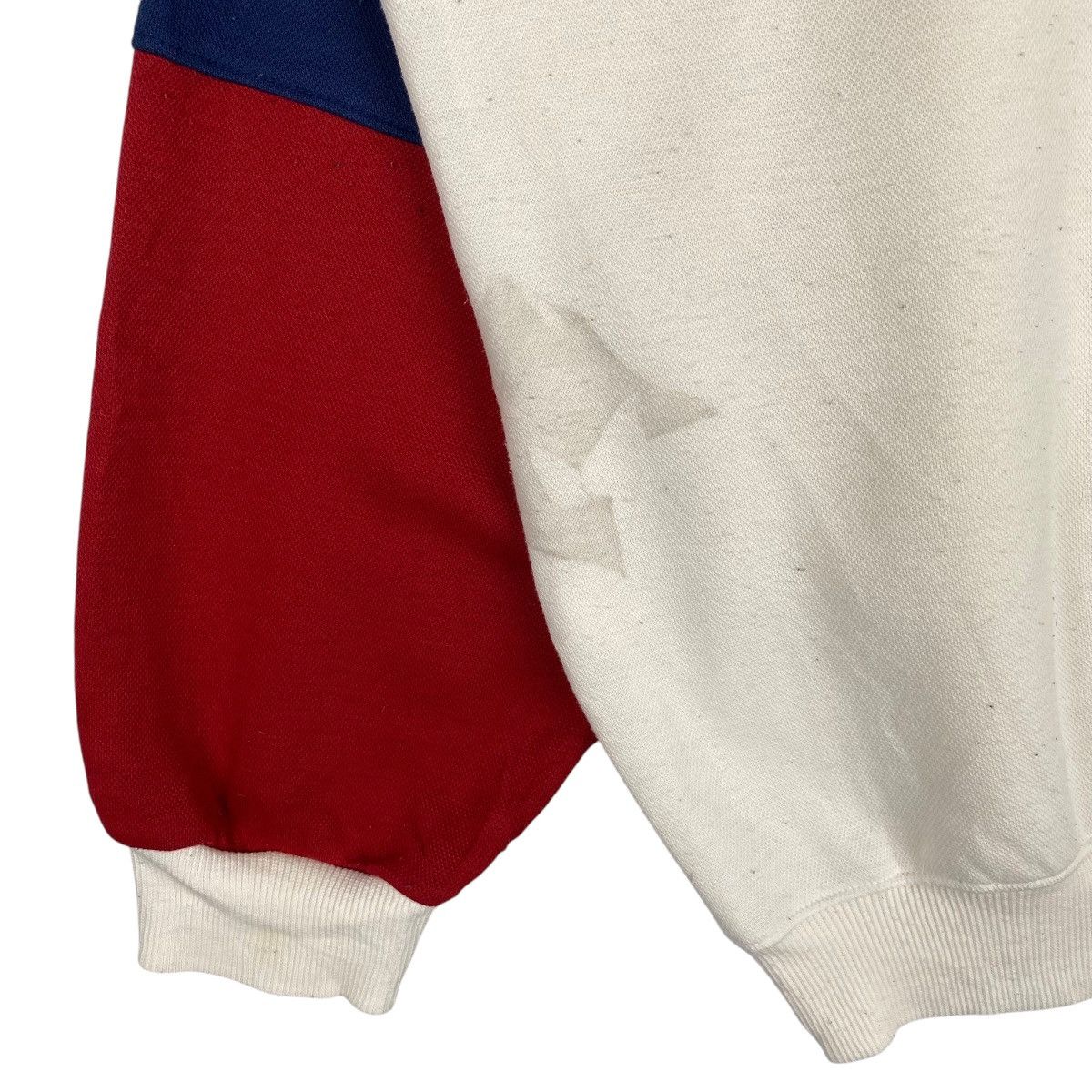 Designer × Vintage Vintage Kma Sports Crewneck Sweatshirt White/Navy Blue Size US L / EU 52-54 / 3 - 11 Thumbnail
