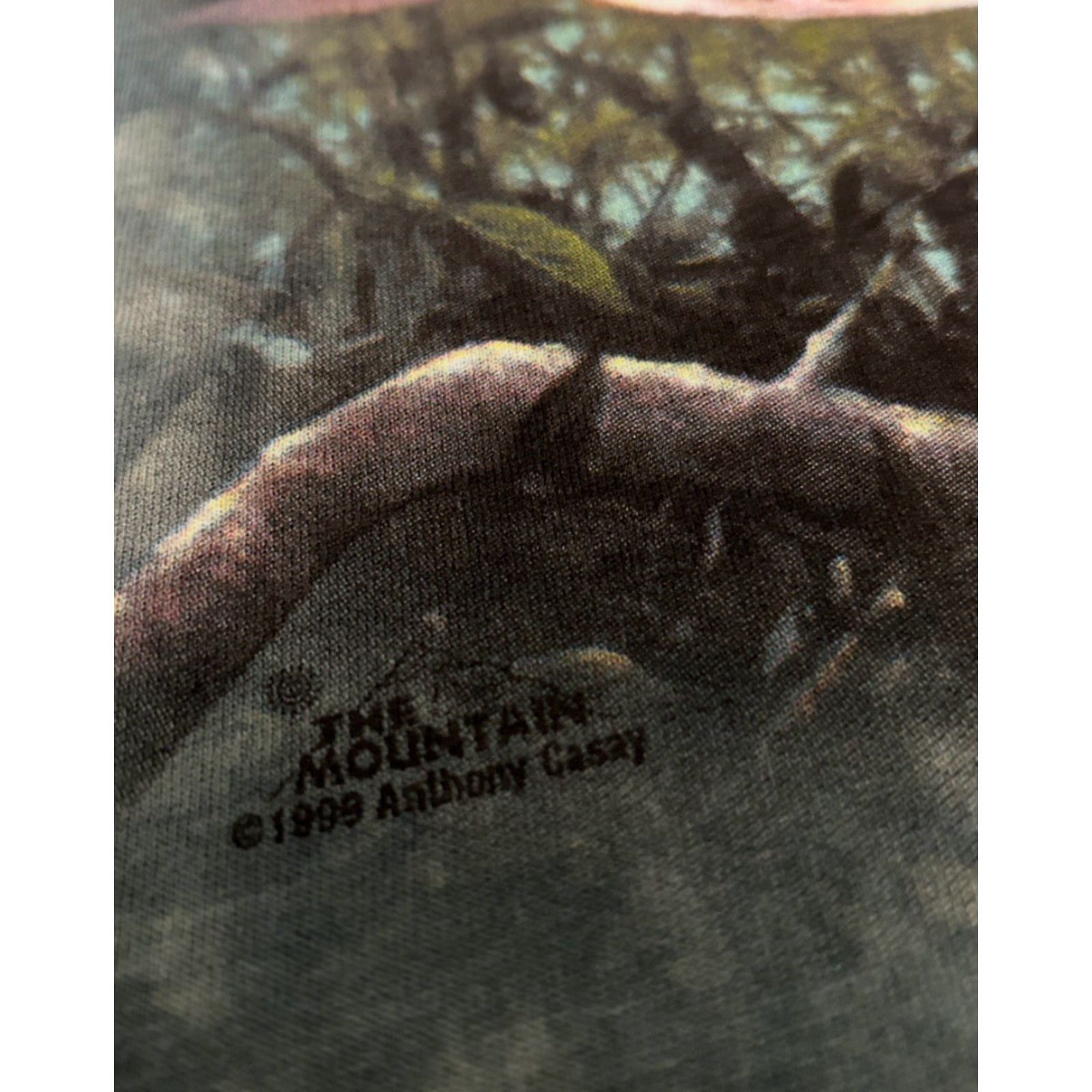 Vintage VINTAGE 90s Giraffe Nature Animals The Mountain Orlando 1999 VTG Shirt Mens M Size US M / EU 48-50 / 2 - 3 Thumbnail