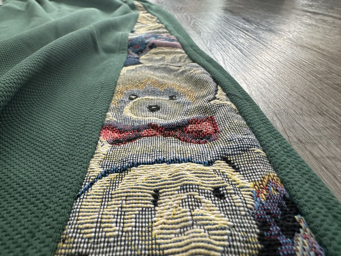 Handmade 32, 33, 34 Bear Track Pants Green Tapestry Custom Joggers Size US 33 - 3 Thumbnail