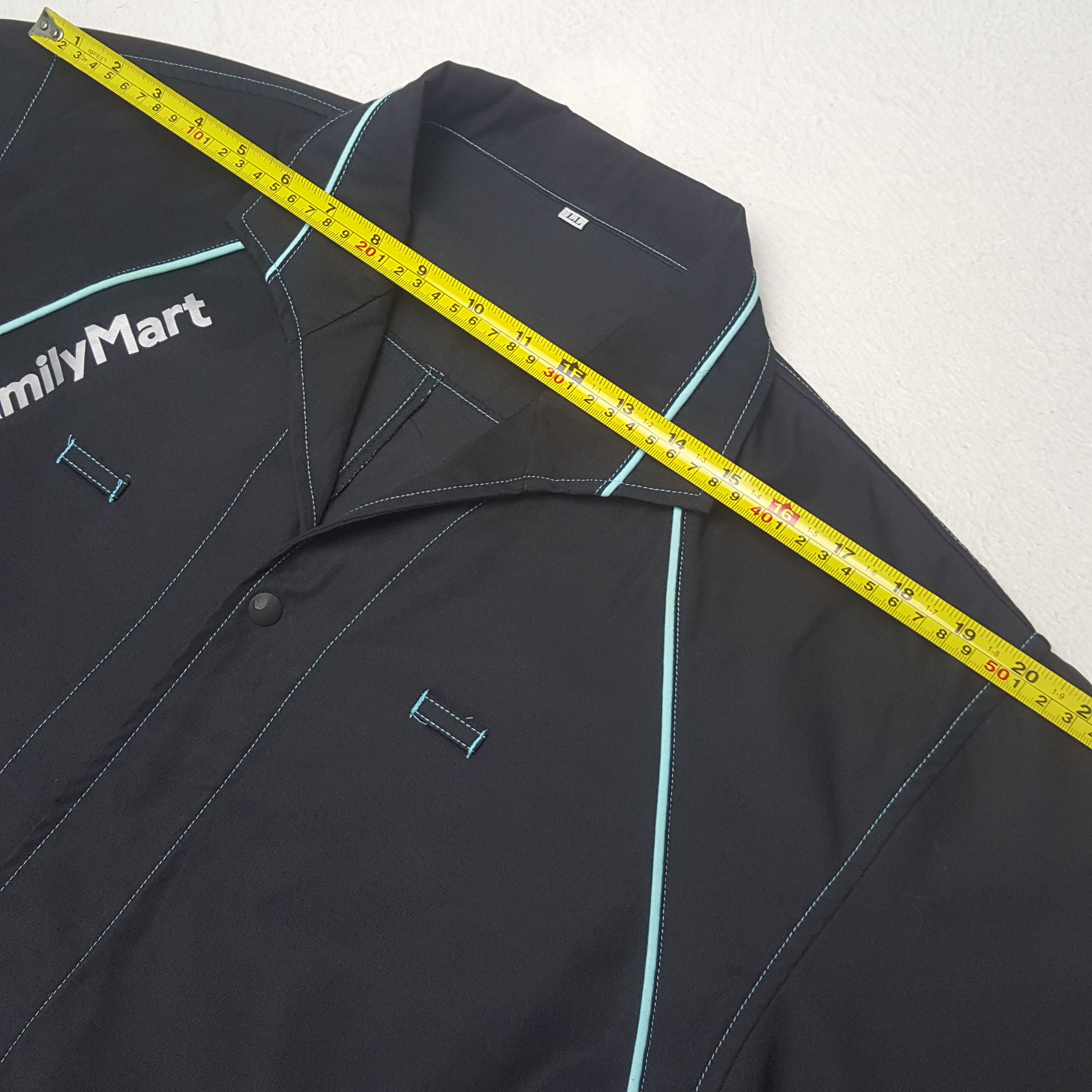 Vintage Family Mart Workwear Uniform Jacket C294N43 Size US L / EU 52-54 / 3 - 4 Thumbnail